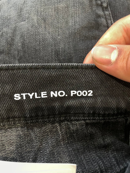 Purple Brand Black Ripped Jeans