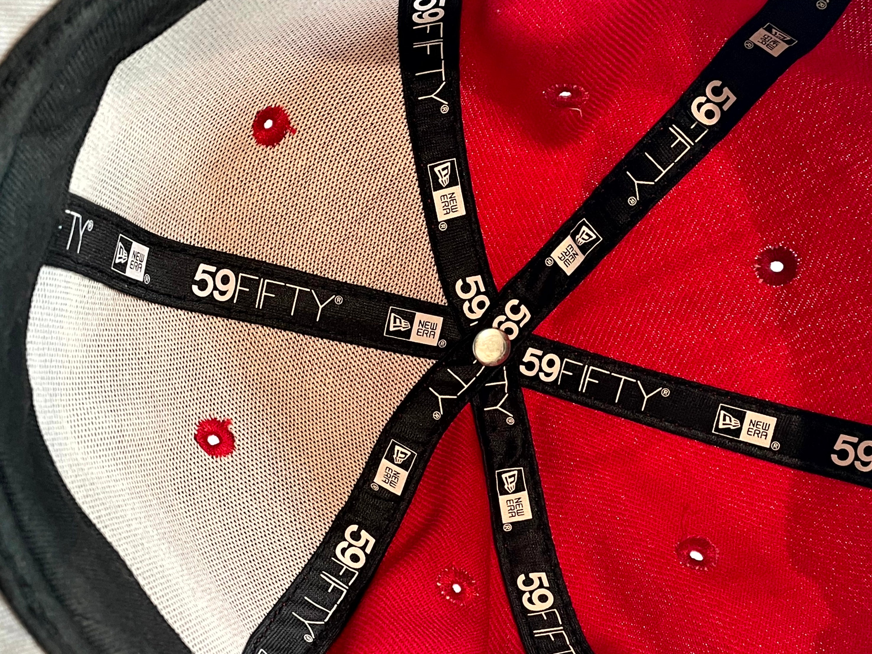 Supreme Red Ice Fitted Cap (7 1-2) Used