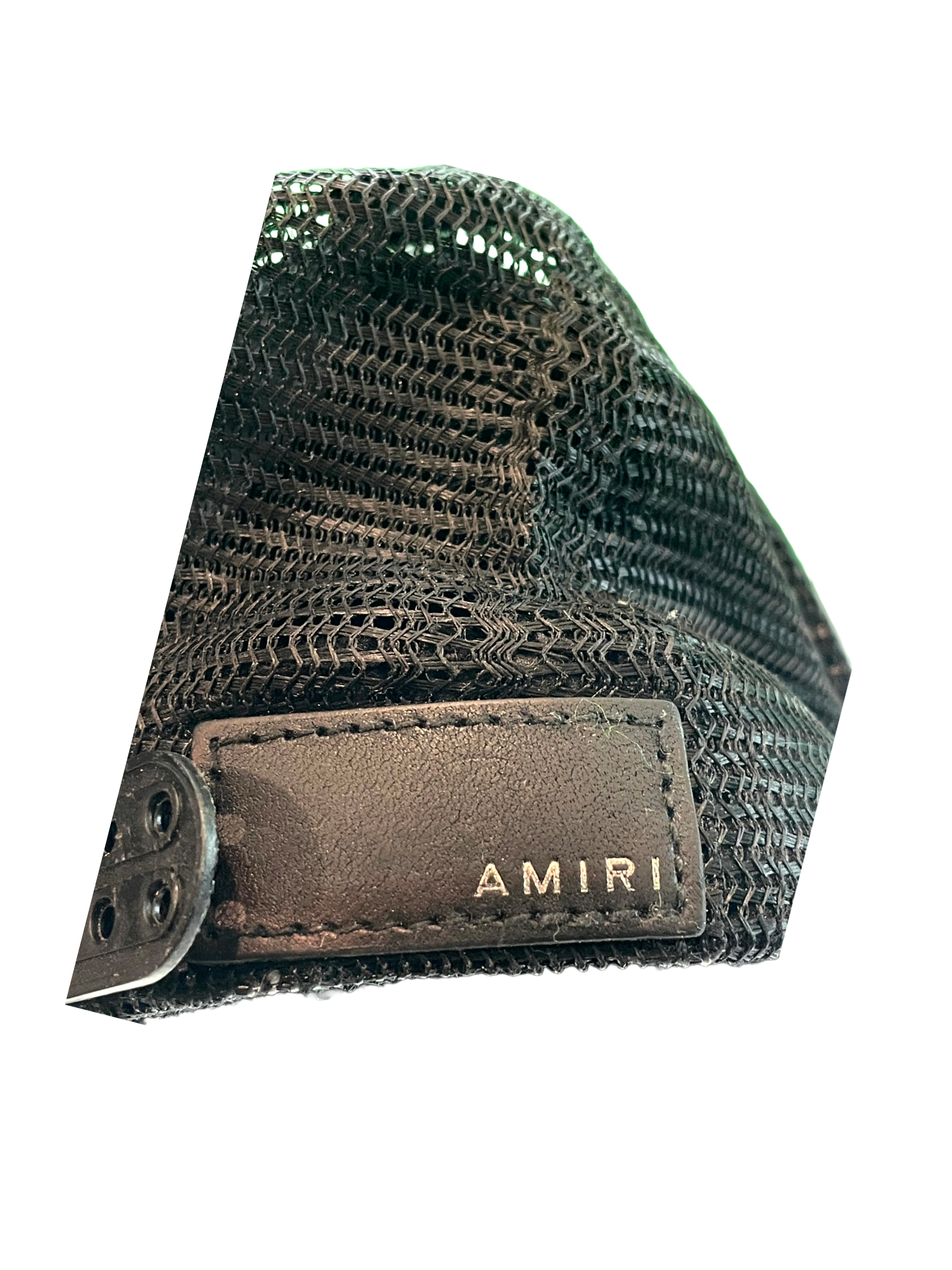 Amiri Core Logo Black & Red Cap