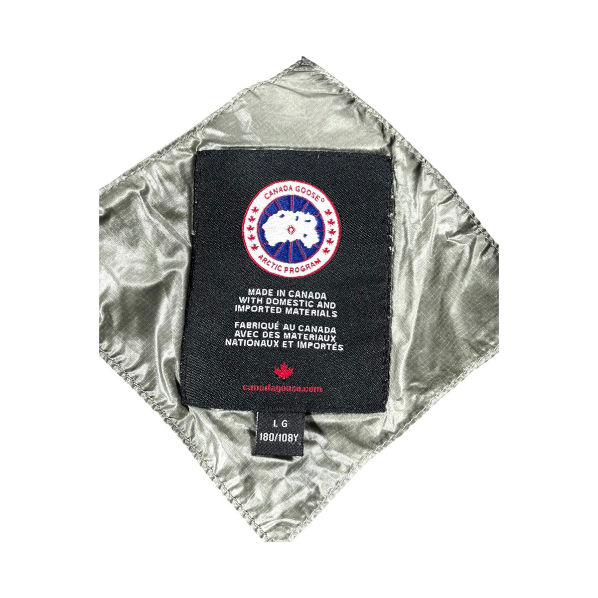 Canada Goose Olive Puffer Jacket