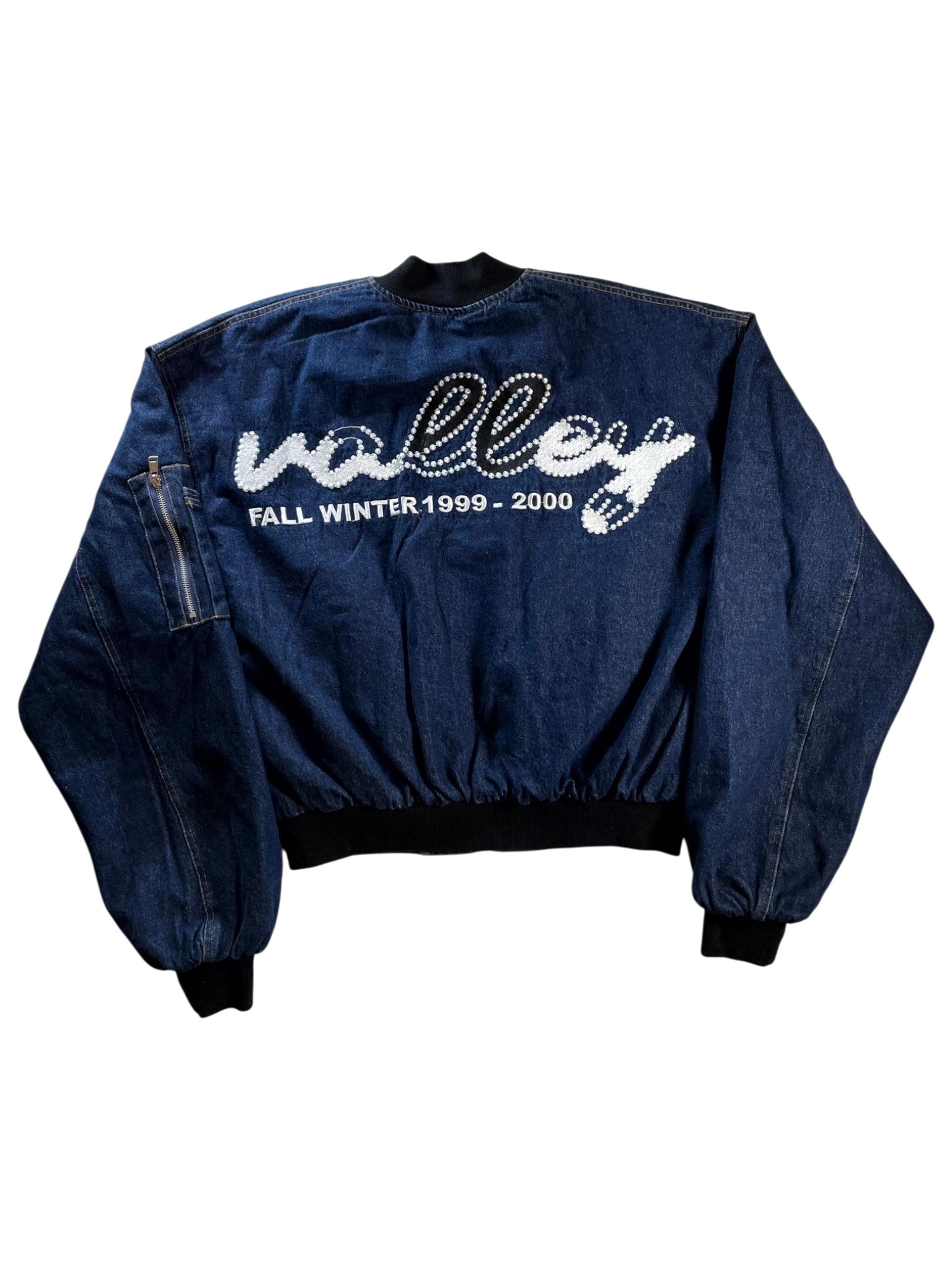 Vale "Raw 1999-2000" Navy Bomber Jacket