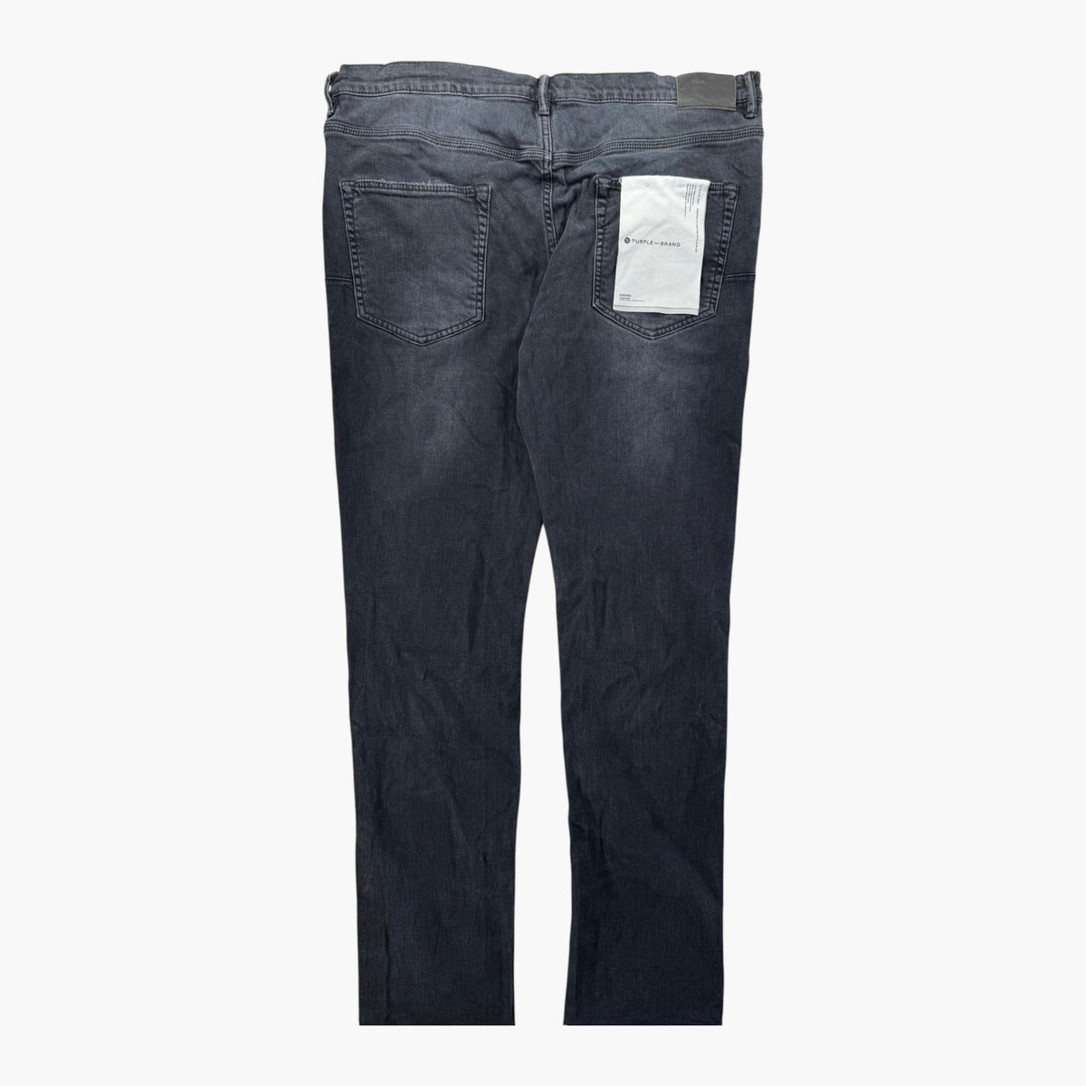 Purple Brand Black Knee Rip Jeans