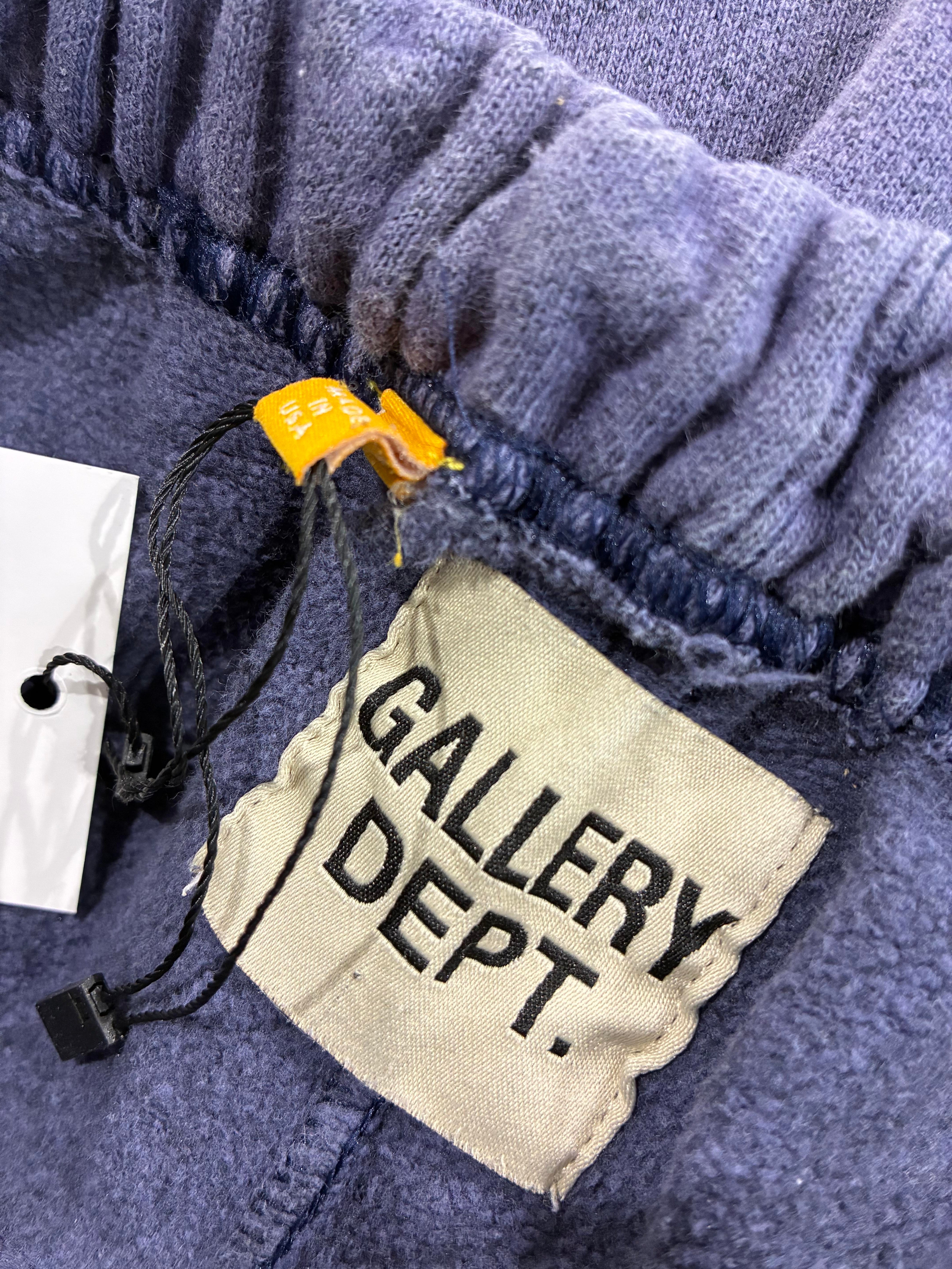 Gallery Dept Splatter Purple Sweats