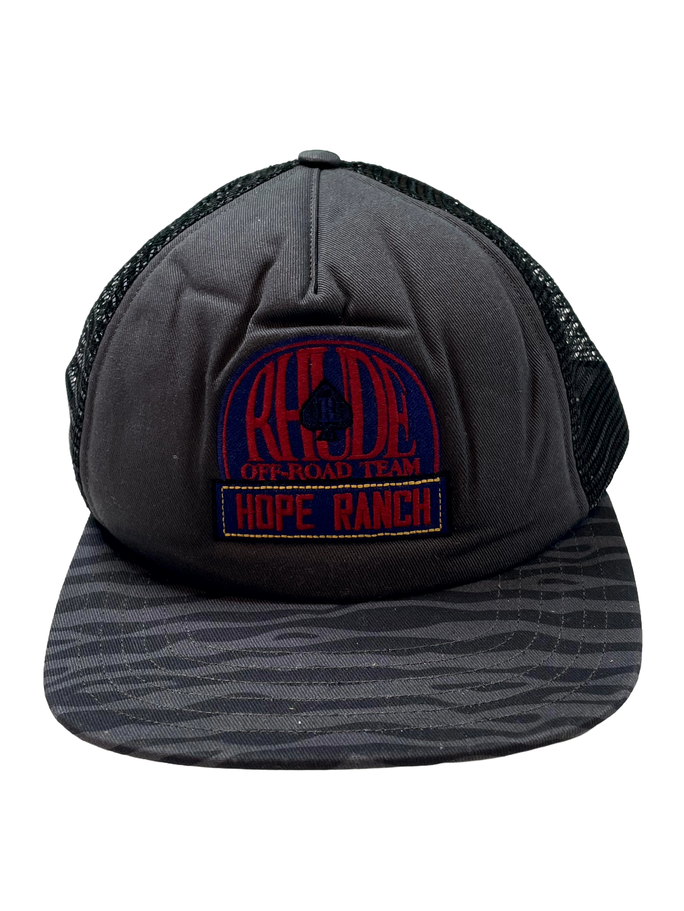 Rhude Grey Blue Red Trucker (OS) Used