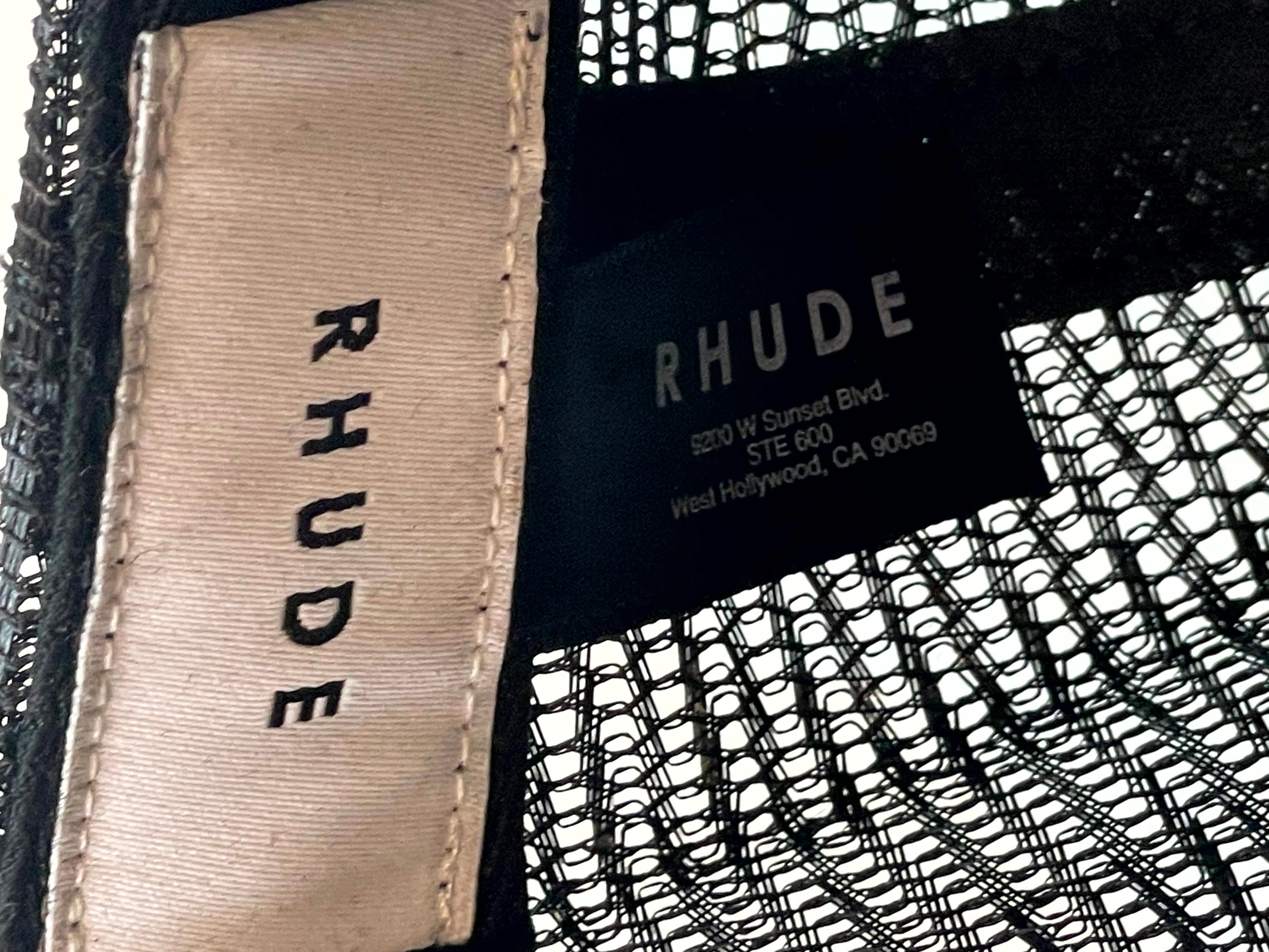 Rhude Grey Blue Red Trucker (OS) Used