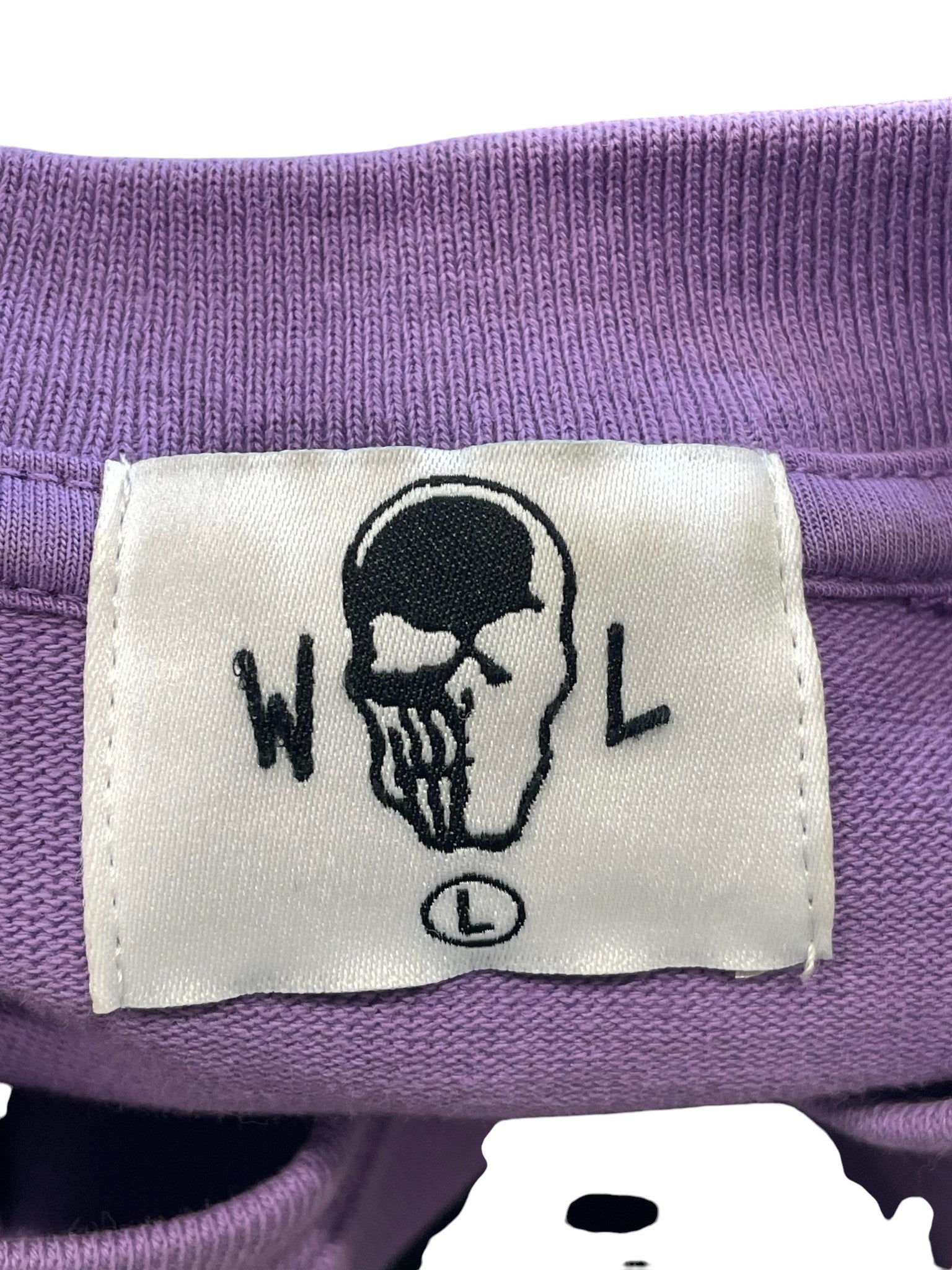 Warren Lotas 'Guitar' Purple & Orange Tee