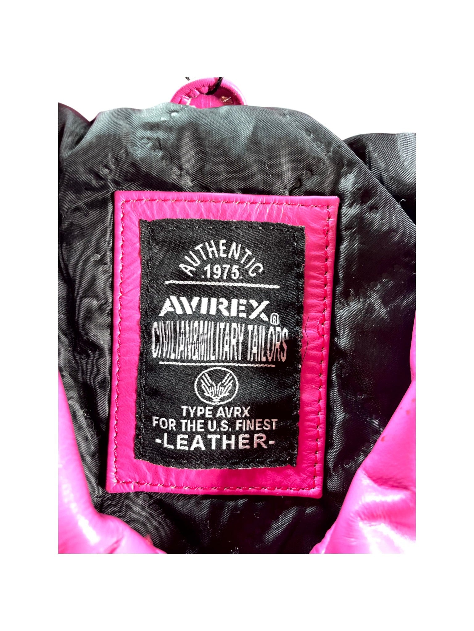 Avirex "Varsity" Pink Jacket