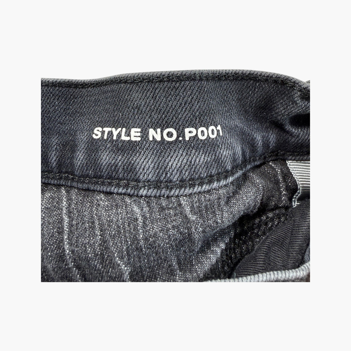 Purple Brand Black Wash Plain Jeans