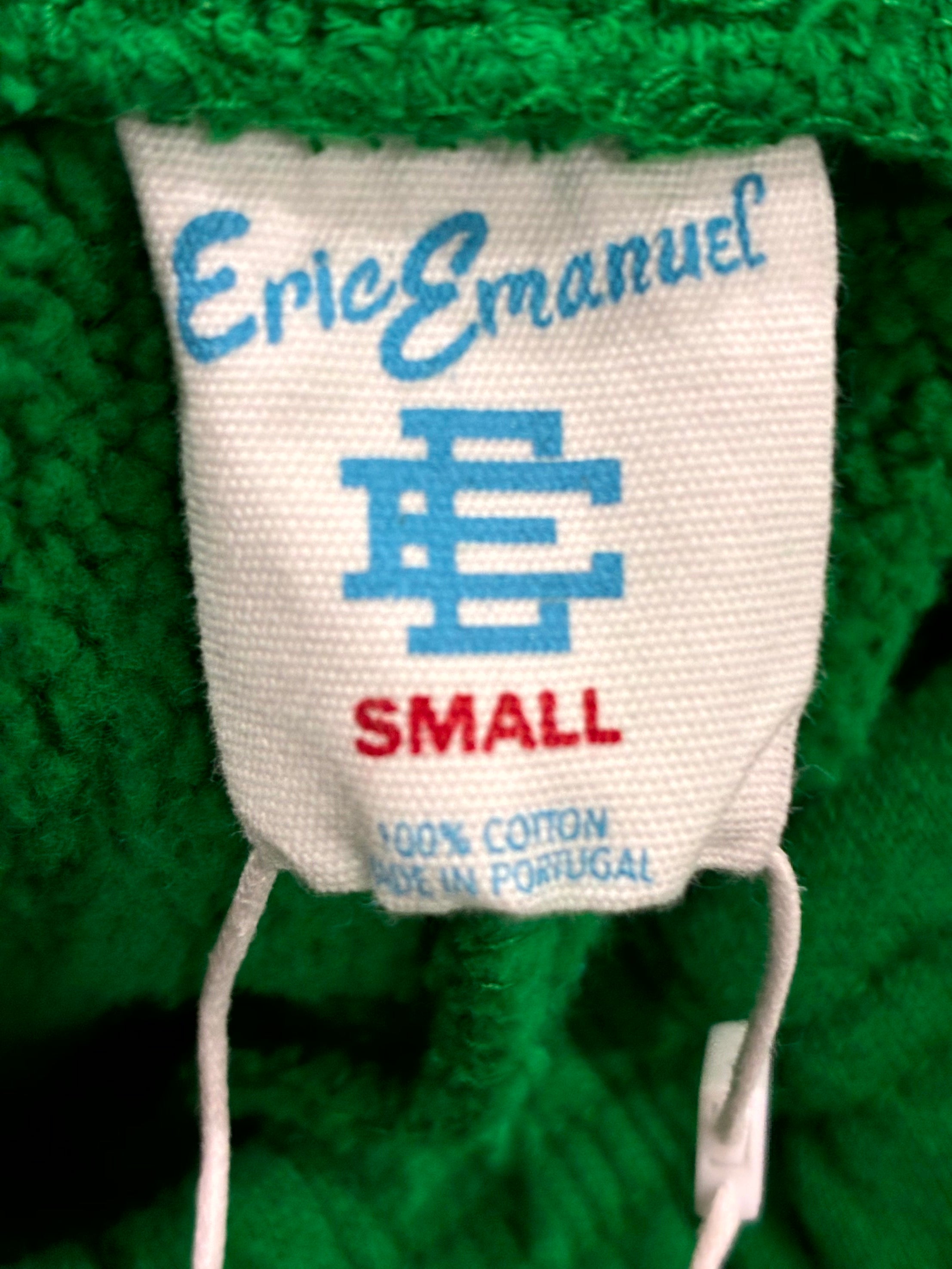 Eric Emanuel Logo Green & Black Sweats