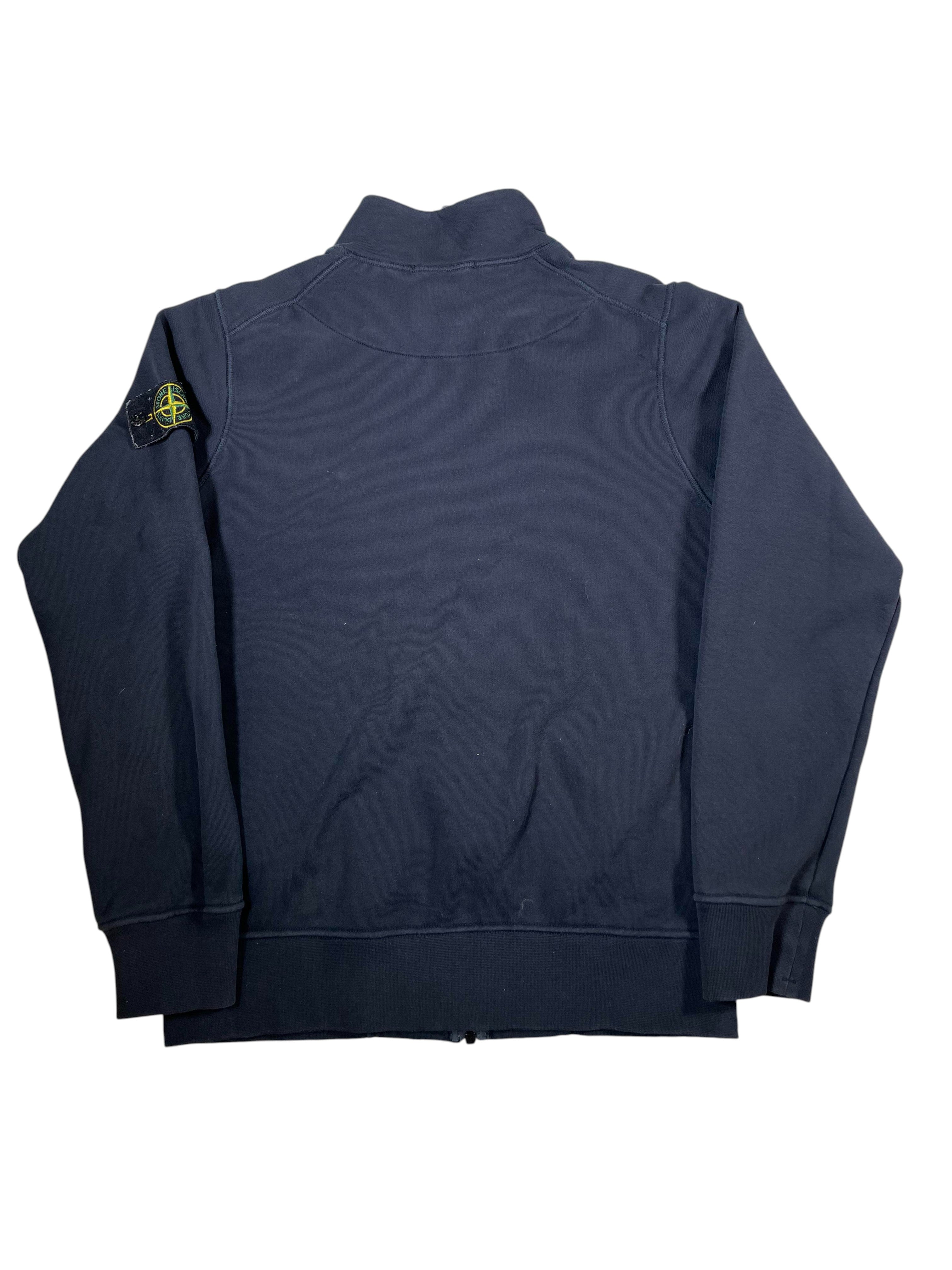 Stone Island Black Quarter Zip Hoodie