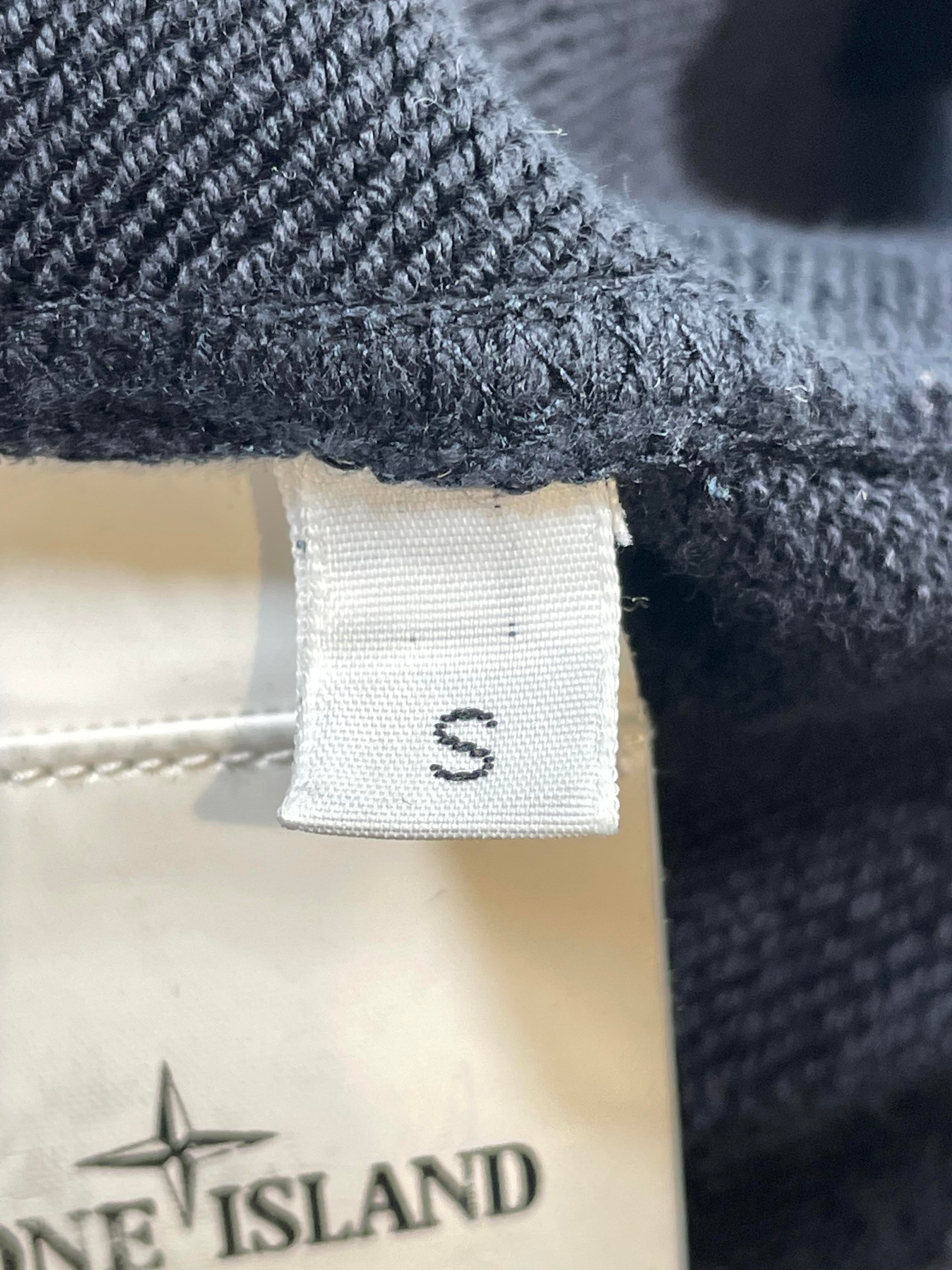 Stone Island Black Quarter Zip Hoodie