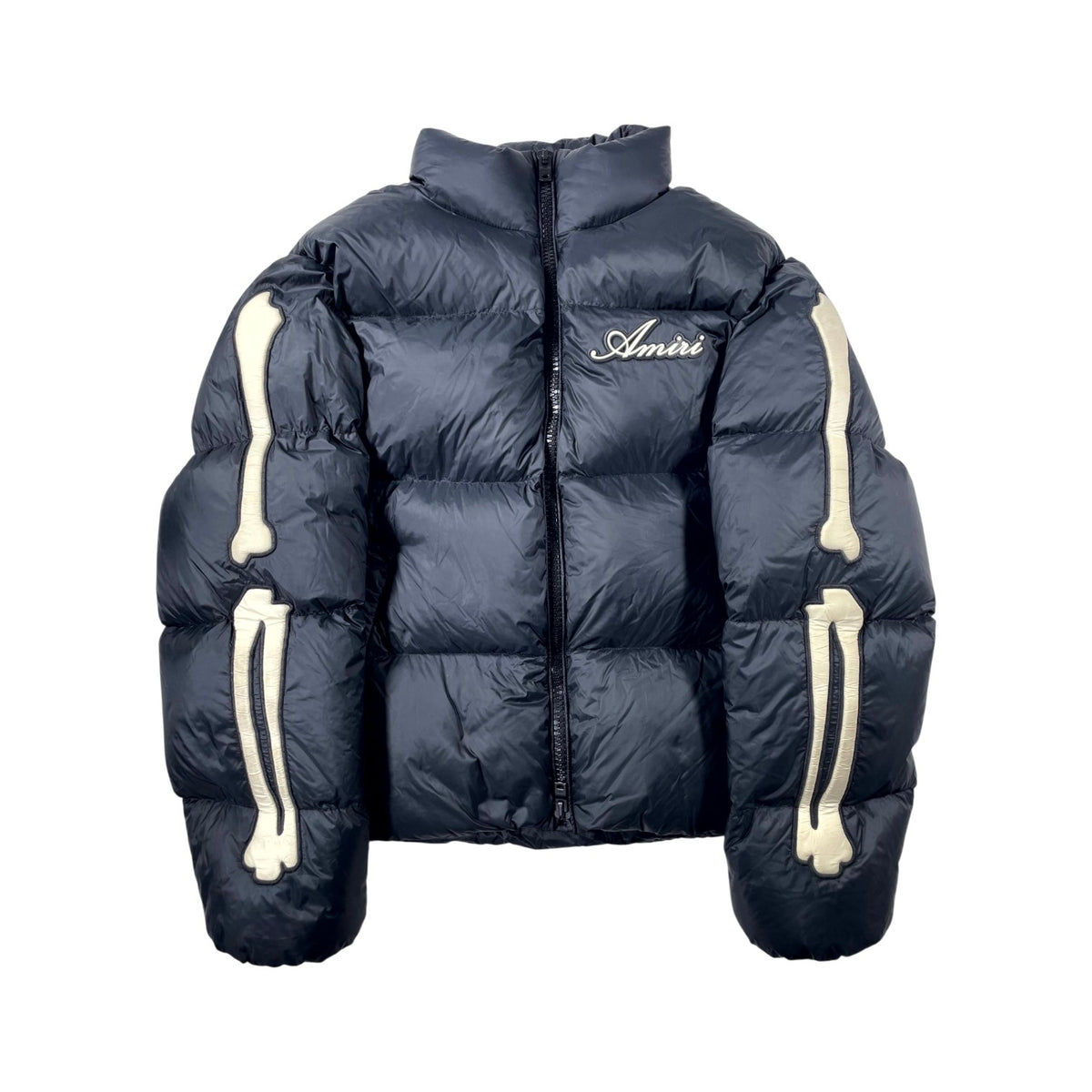 Amiri Bones Black Puffer Jacket