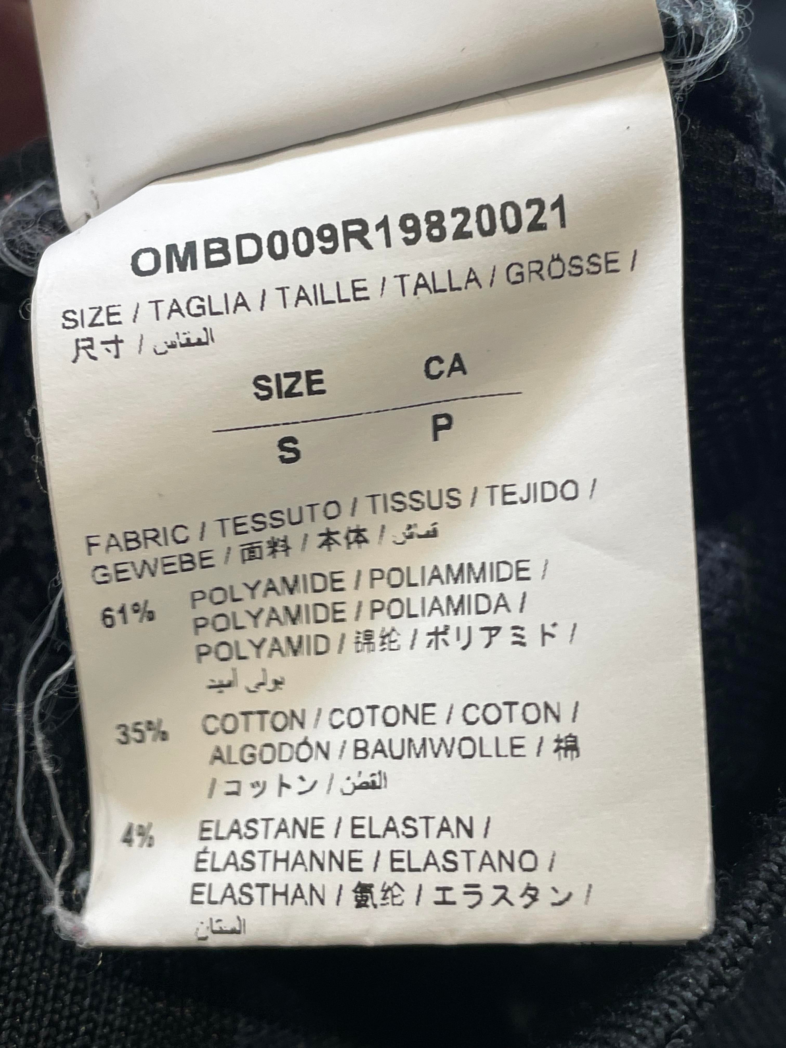 Off-White Black Rainbow Track Jacket