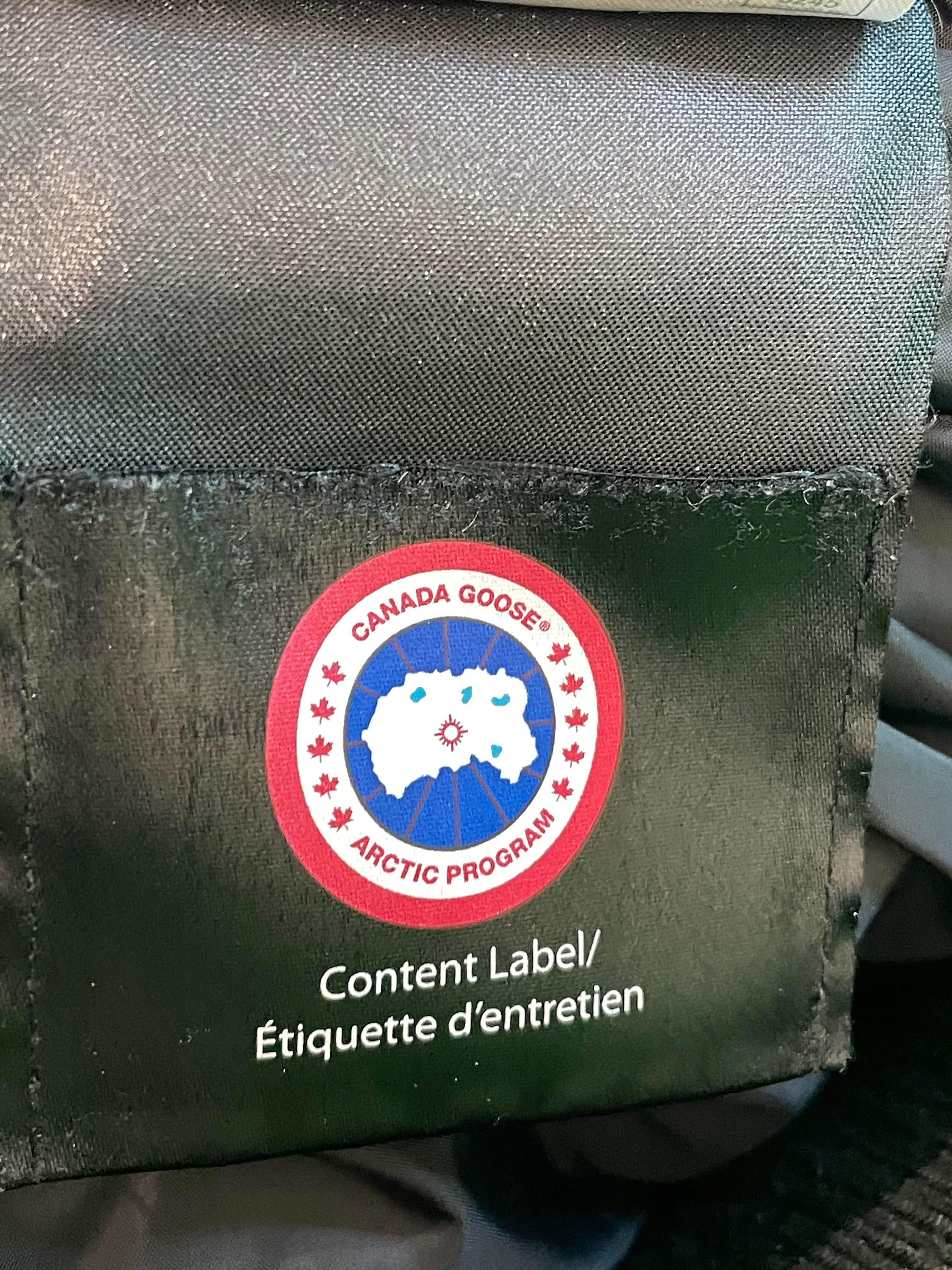 Canada Goose "Chateau" Black Parka