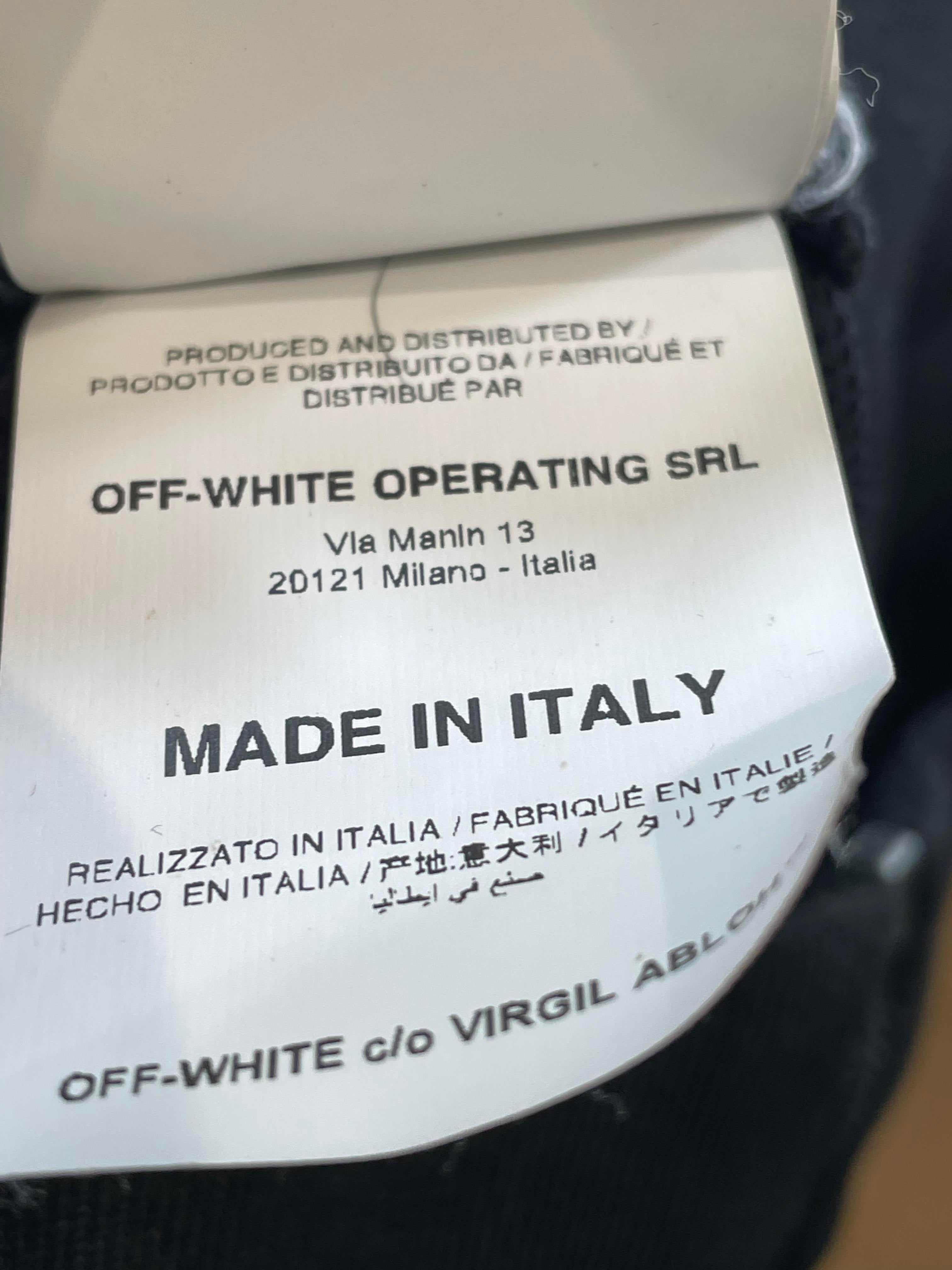 Off-White Black Rainbow Track Jacket