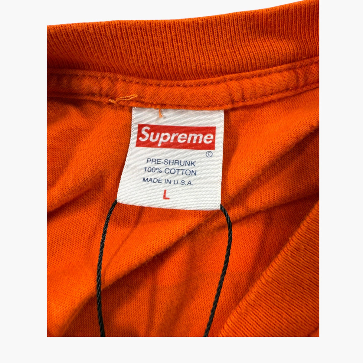 Supreme Lamborghini Orange Tee