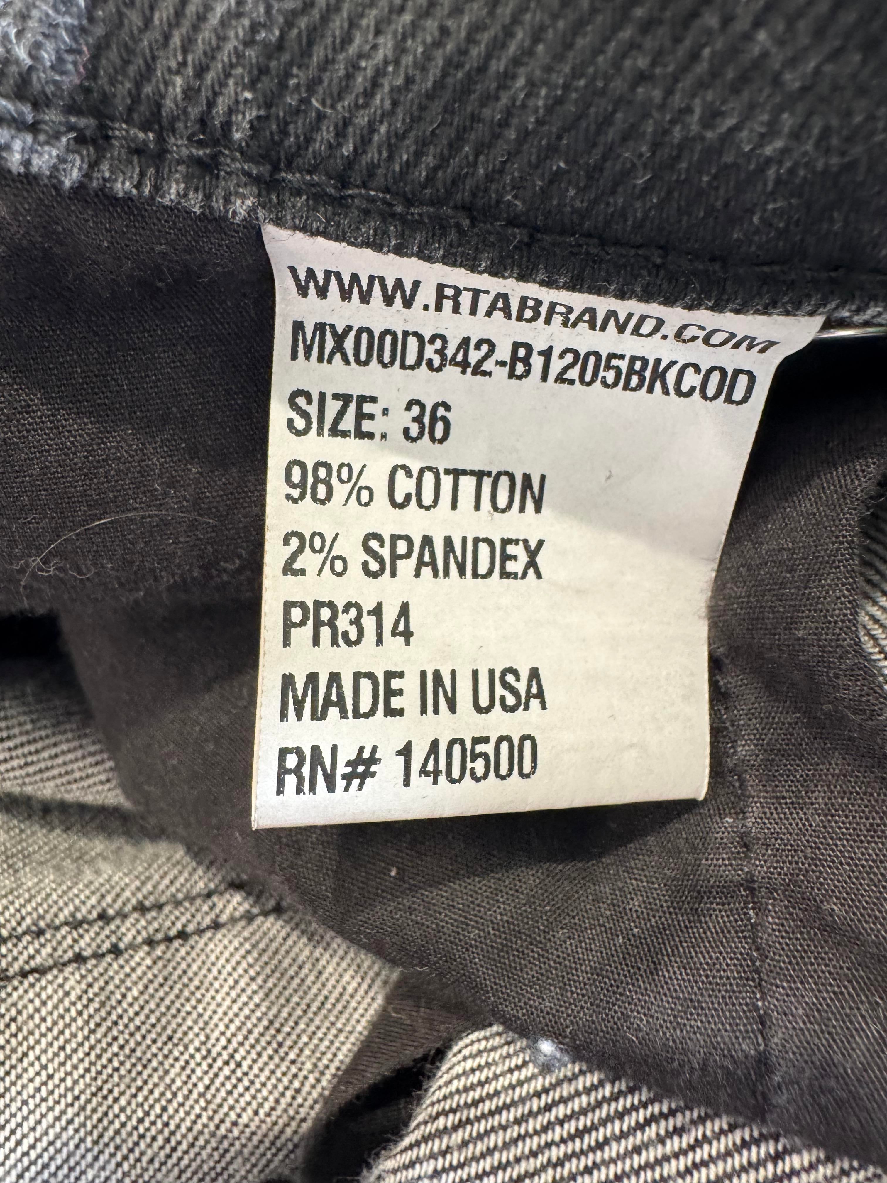 RTA 21 Savage Black Jeans