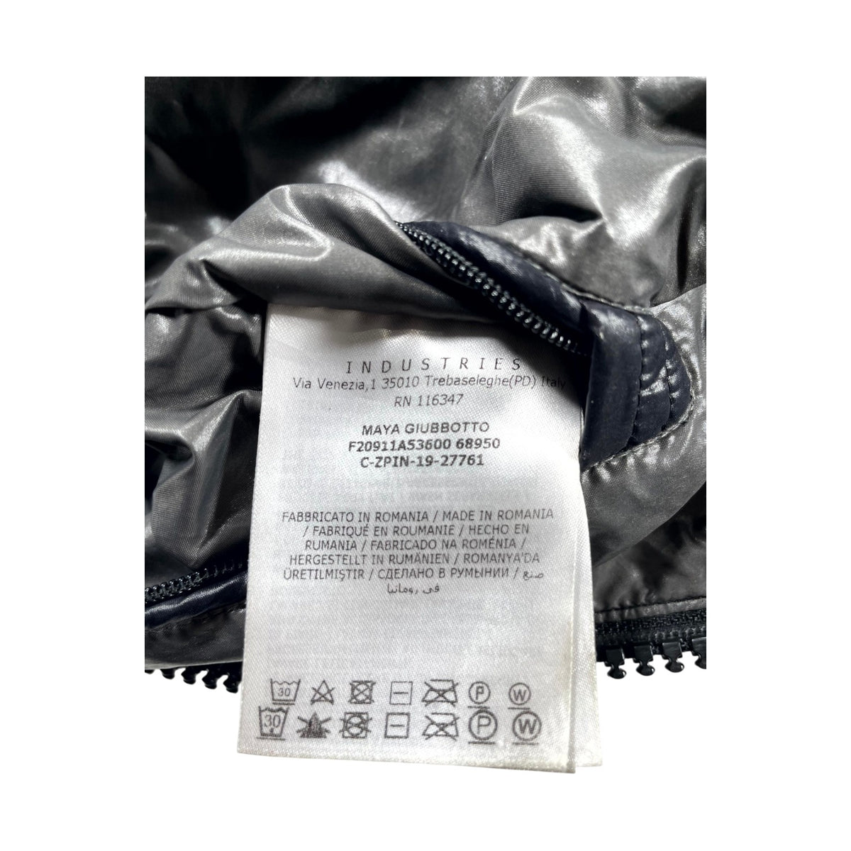 Moncler Maya Giubbotto Black Jacket