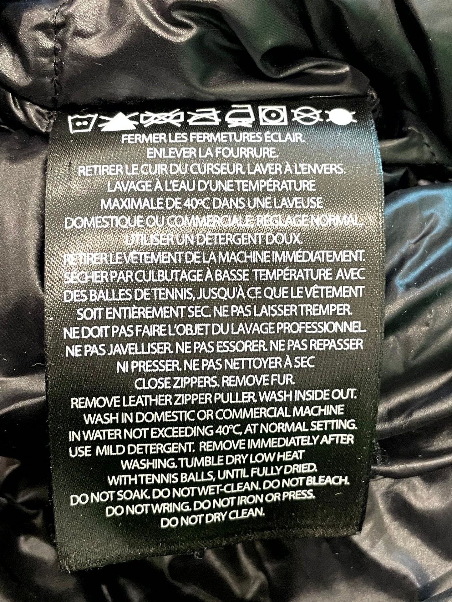 Mackage Jacket Black  Used 3Xl N/A