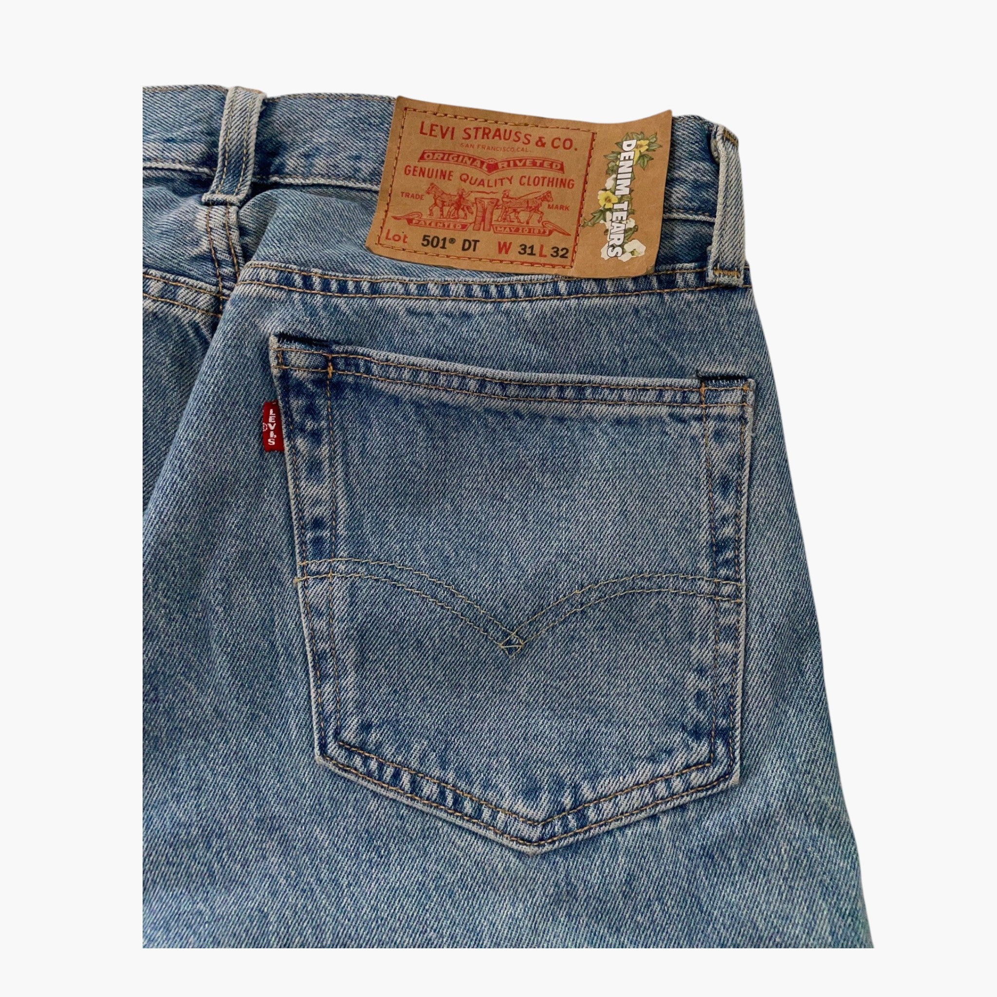 Denim Tears Offset Light wash Jeans