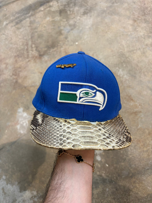 Just Don Seahawks Hat Blue Used OSFM