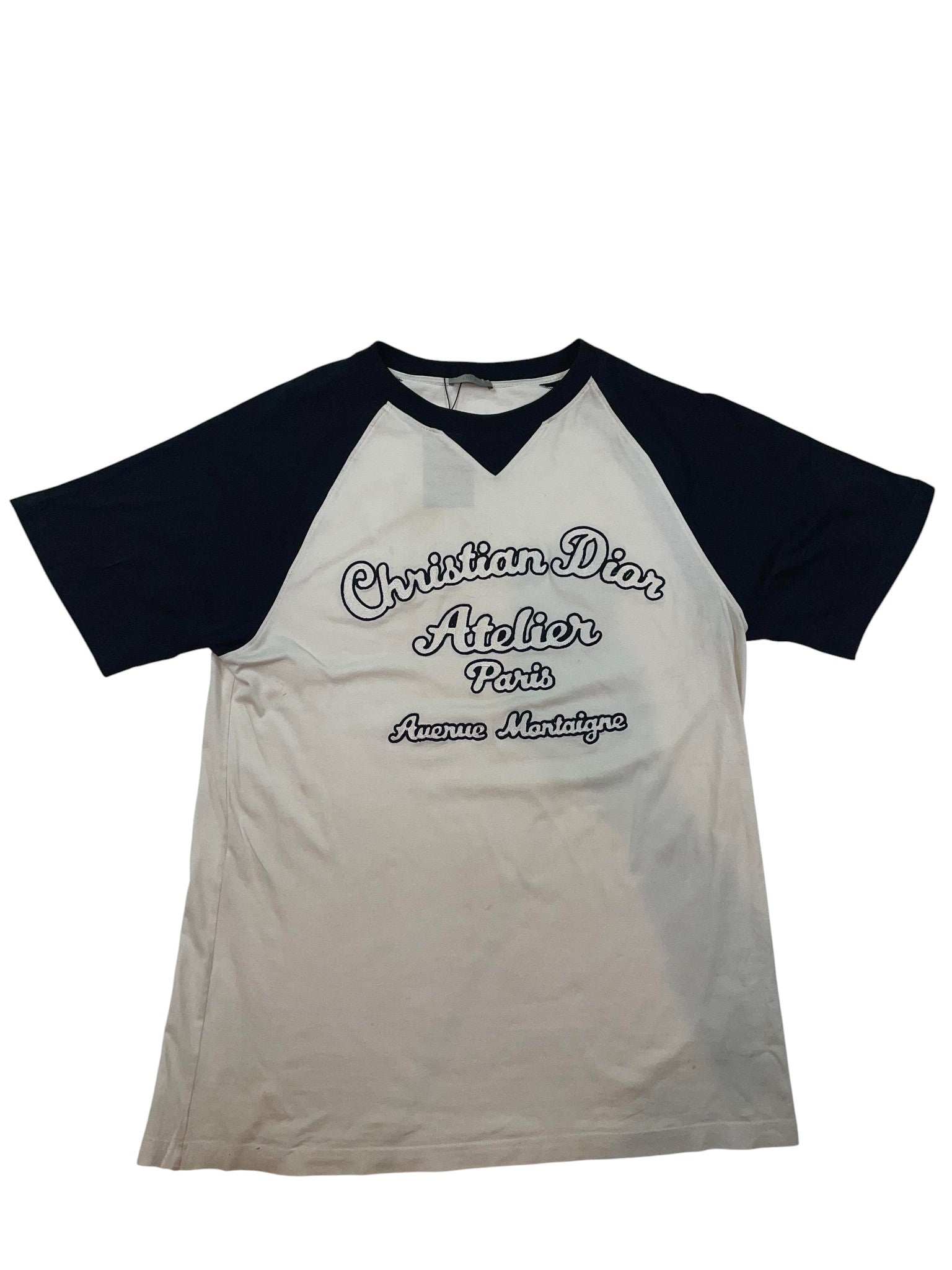 Dior Atelier Navy & White Tee
