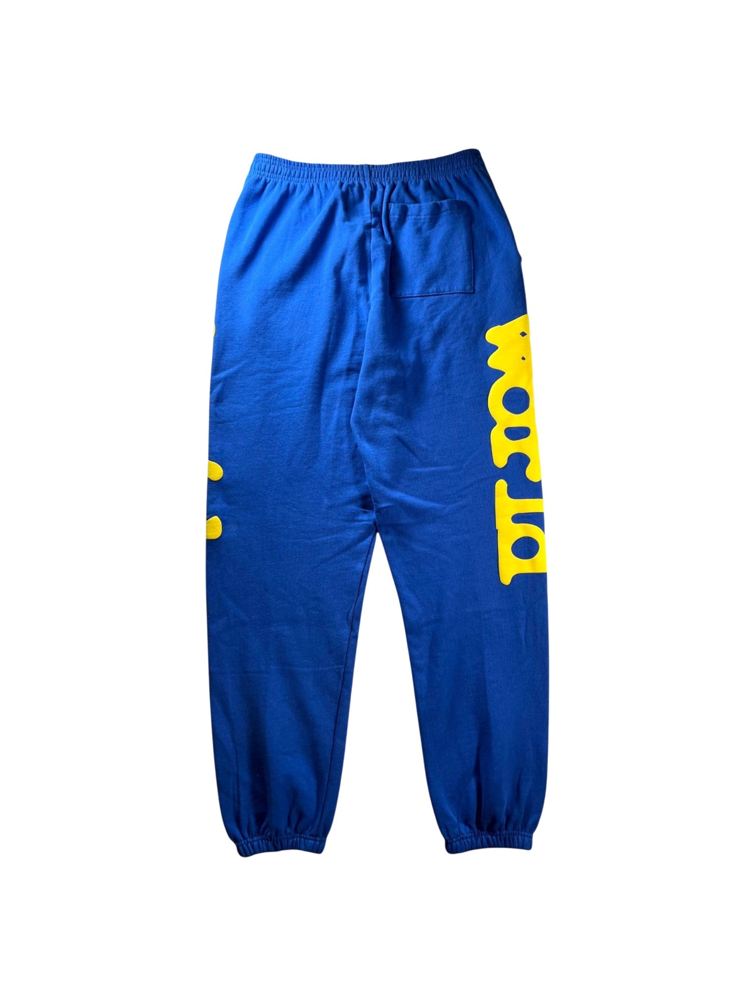 Sp5der "Beluga" Blue & Yellow Sweats