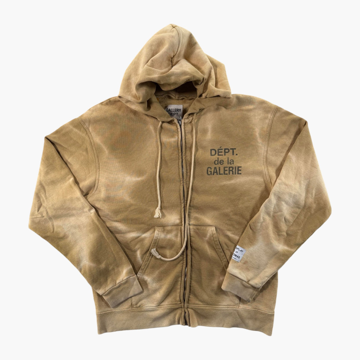 Gallery Dept Sun Faded Tan Zip Up