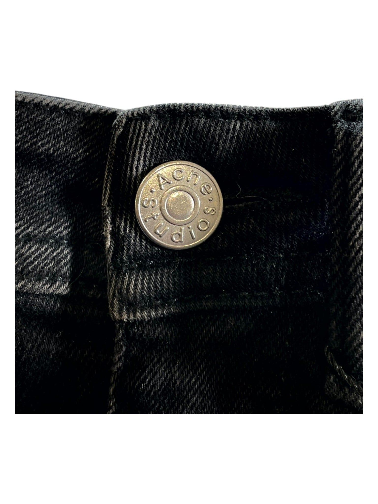 Acne Studios Plain (Women's) Black Wash Jeans