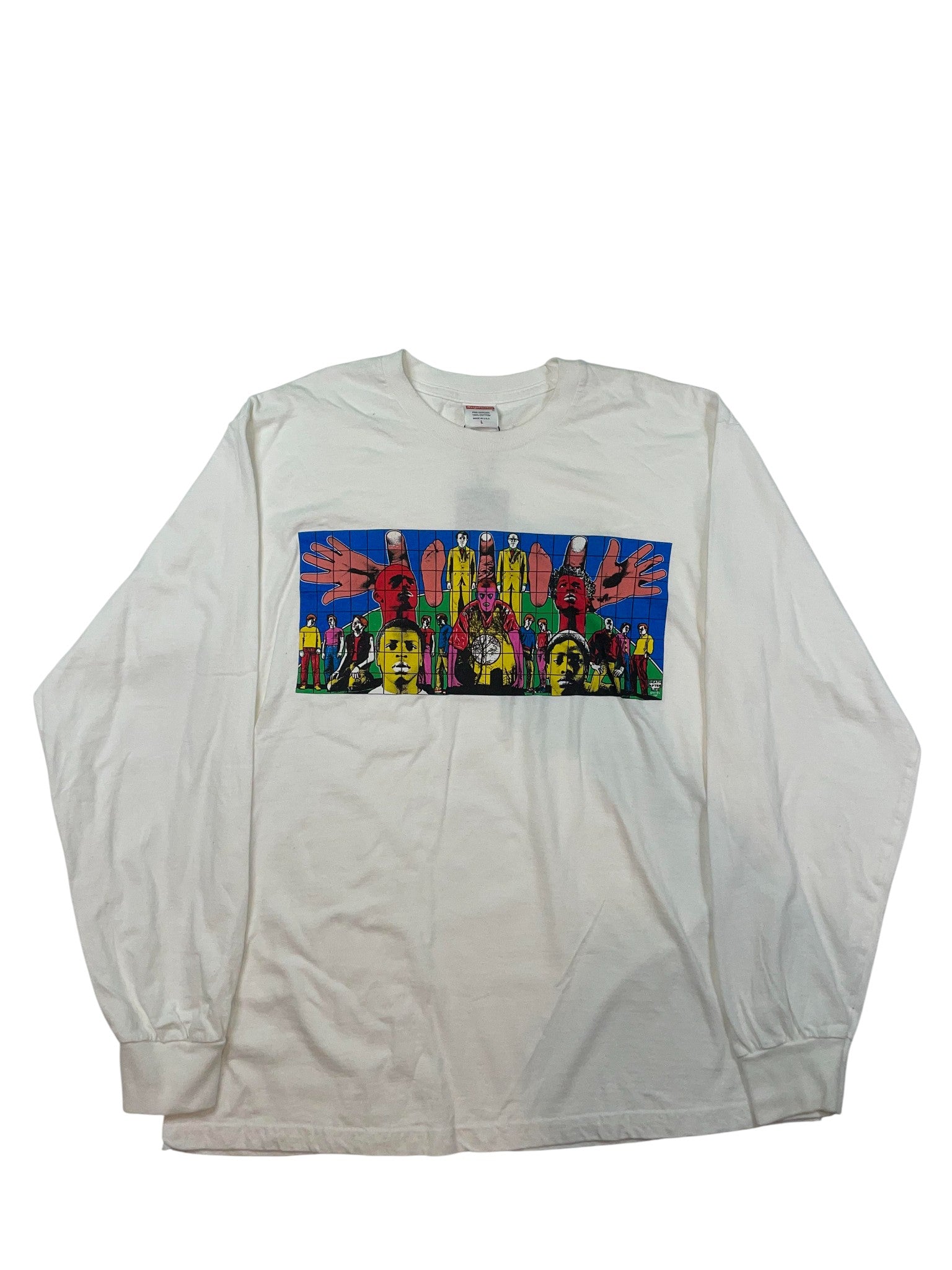 Supreme Gilbert and George White LS