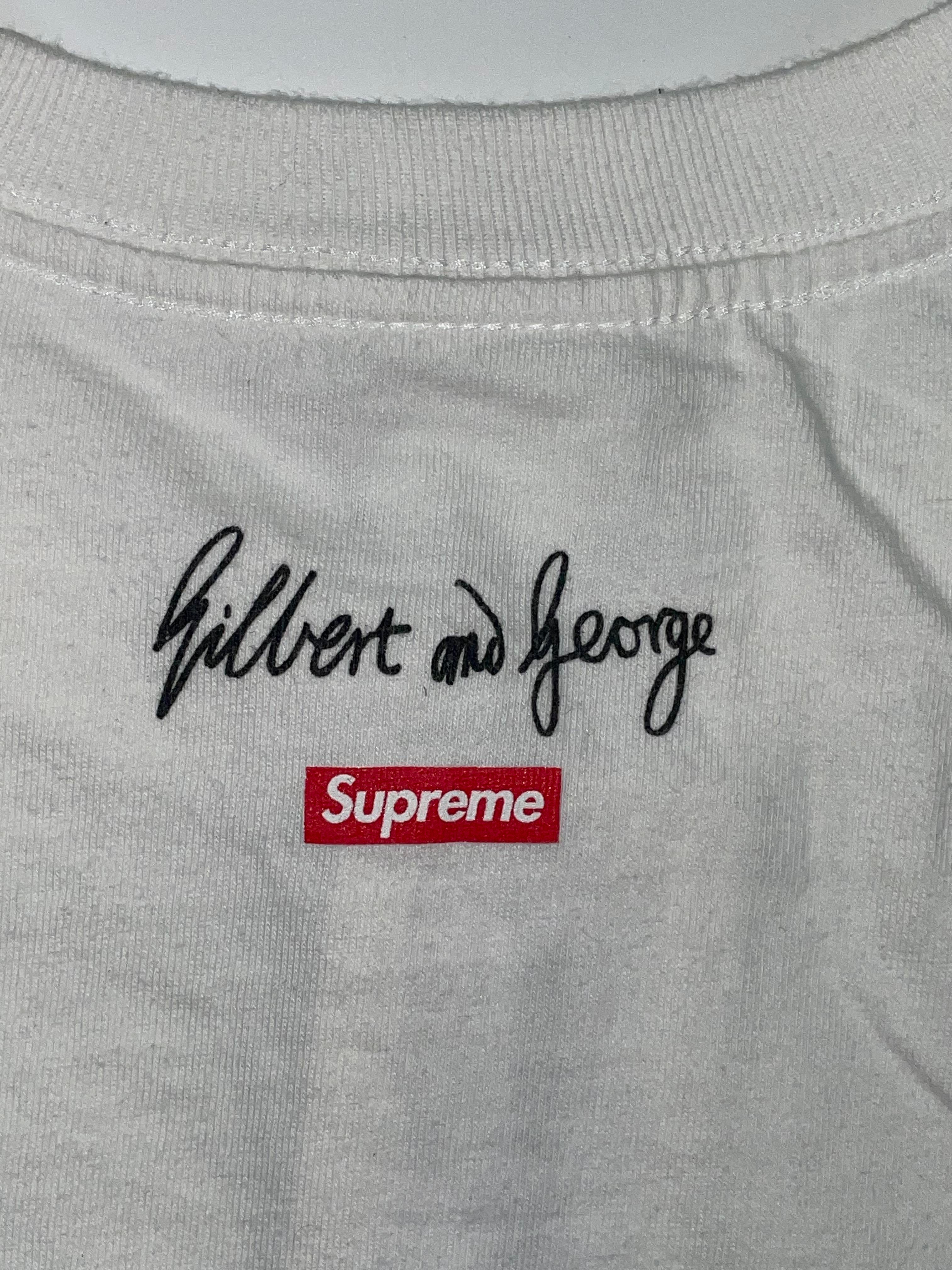 Supreme Gilbert and George White LS