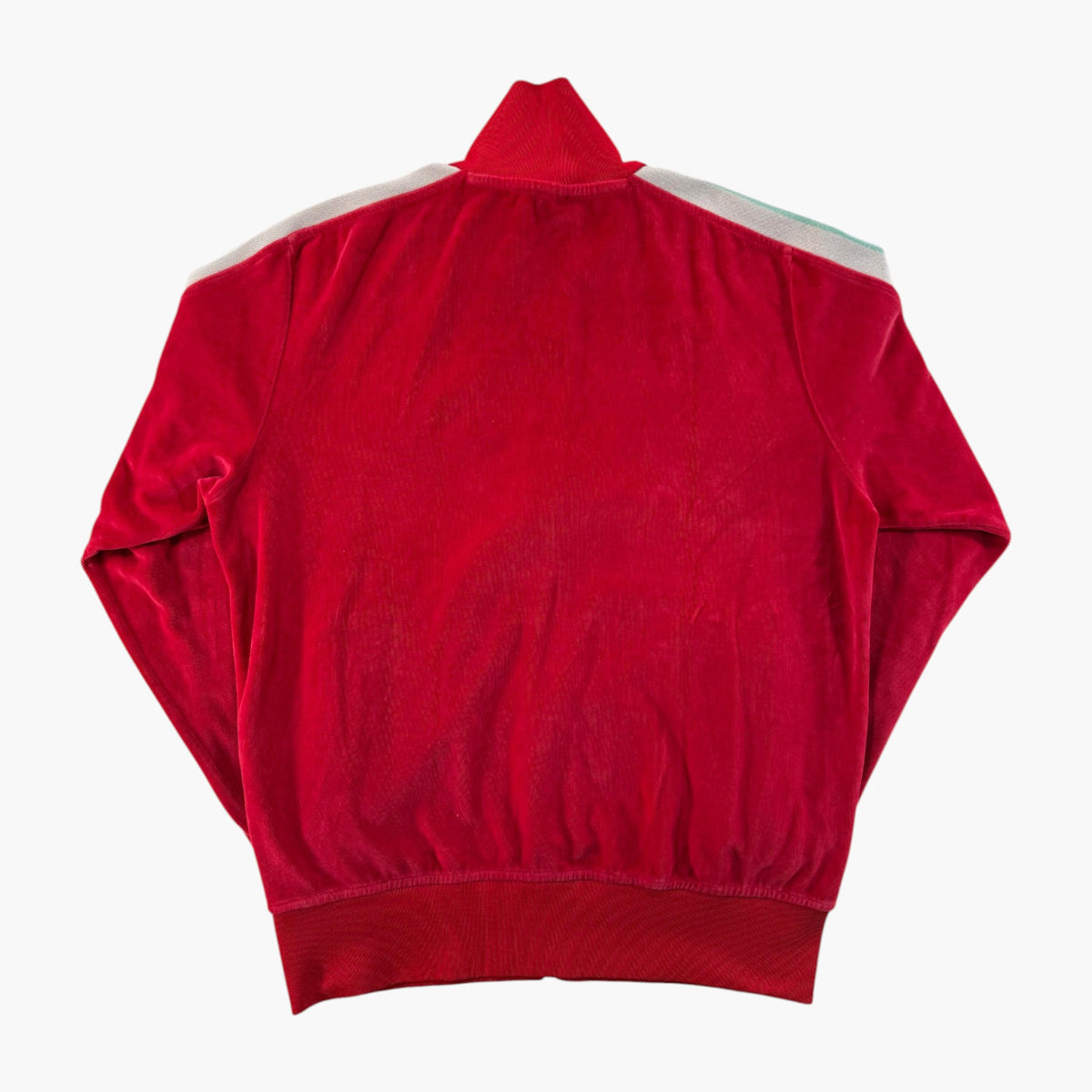 Palm Angels Velour Red & Tan Hoodie