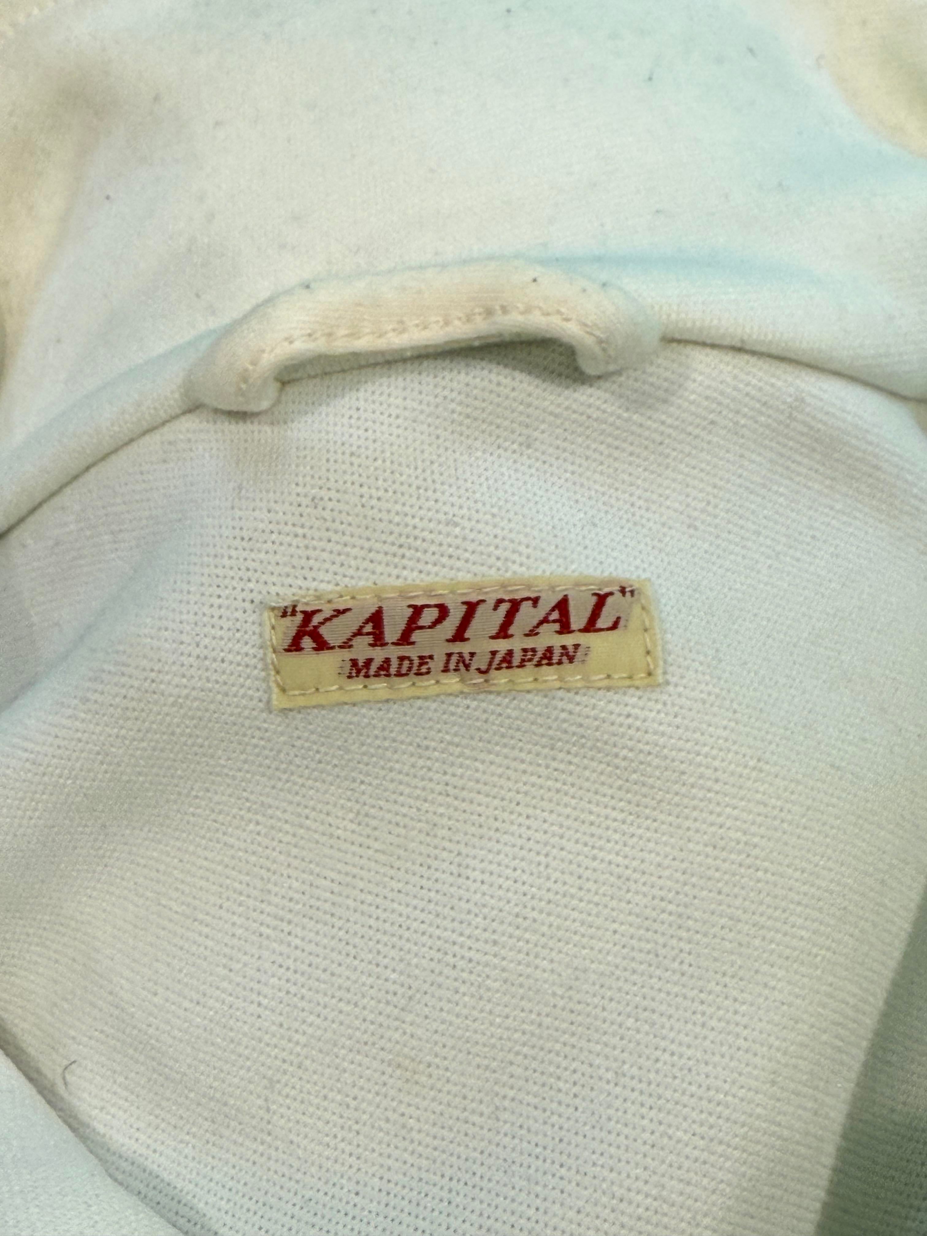 Kapital Zephyr Cream & Red Jacket