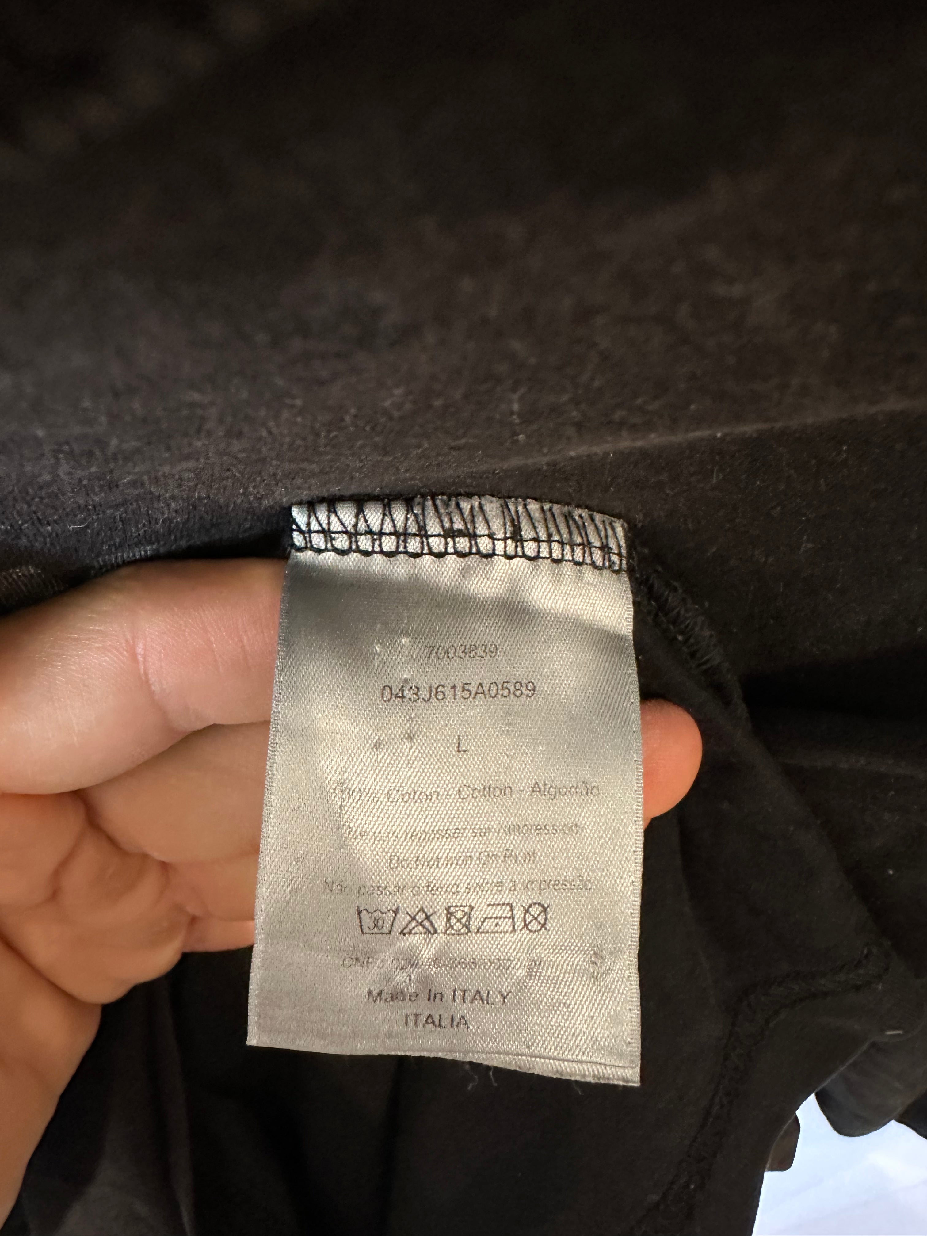 Dior Atelier Tee Black Used Large