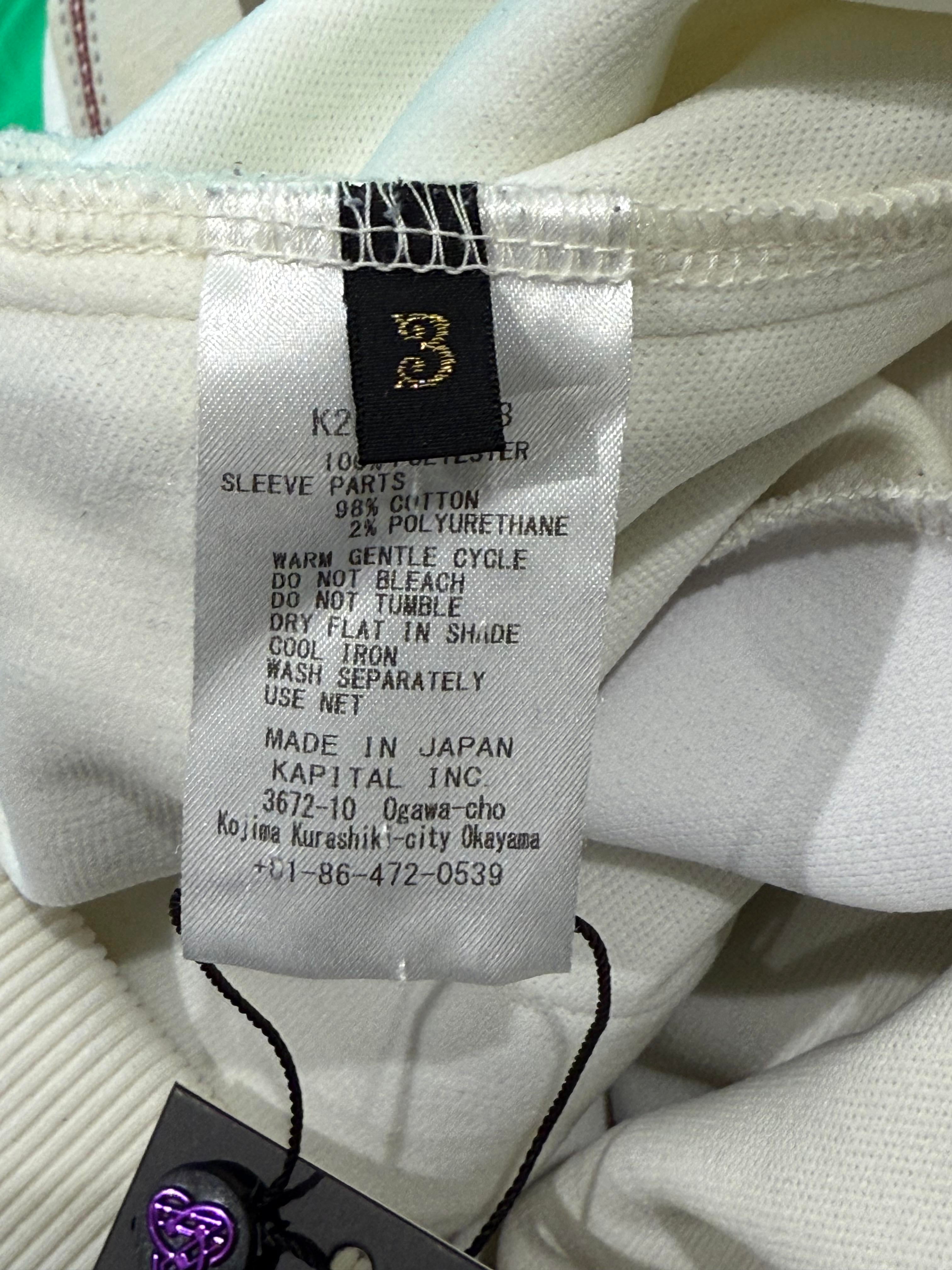 Kapital Zephyr Cream & Red Jacket