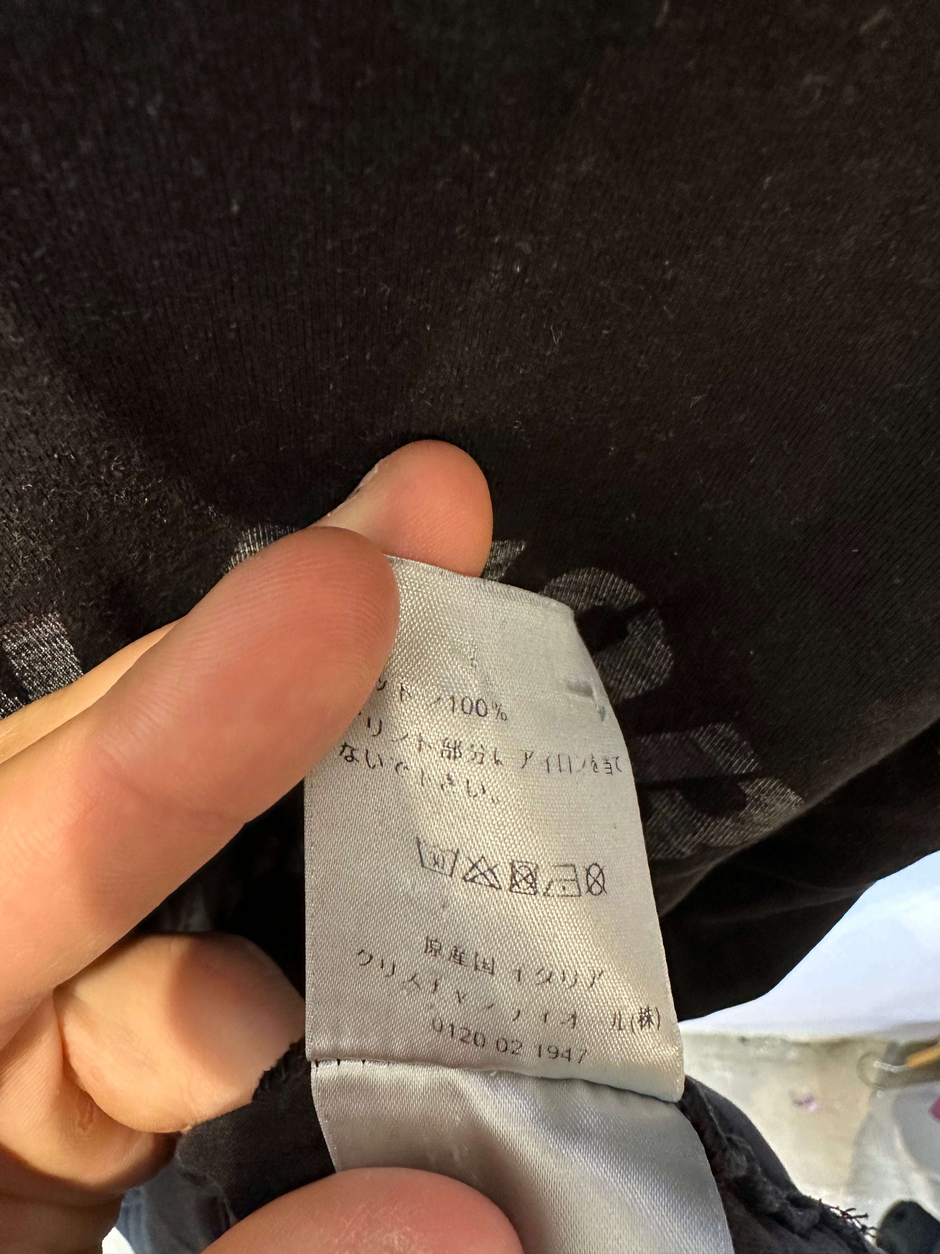 Dior Atelier Tee Black Used Large