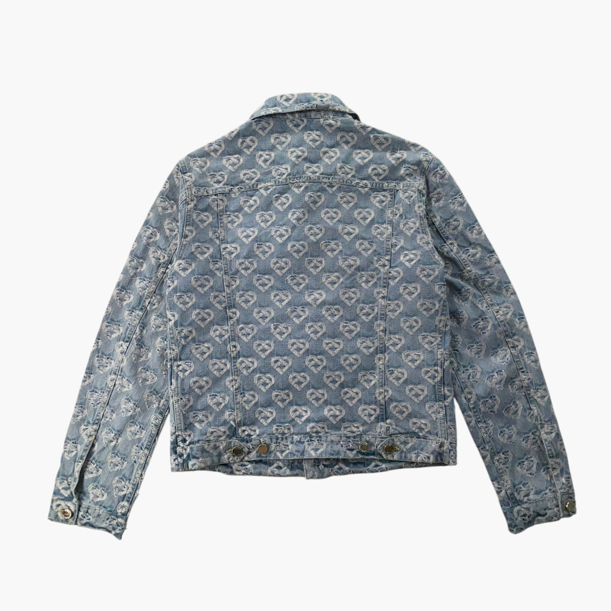 Casablanca Heart Monogram Denim Jacket