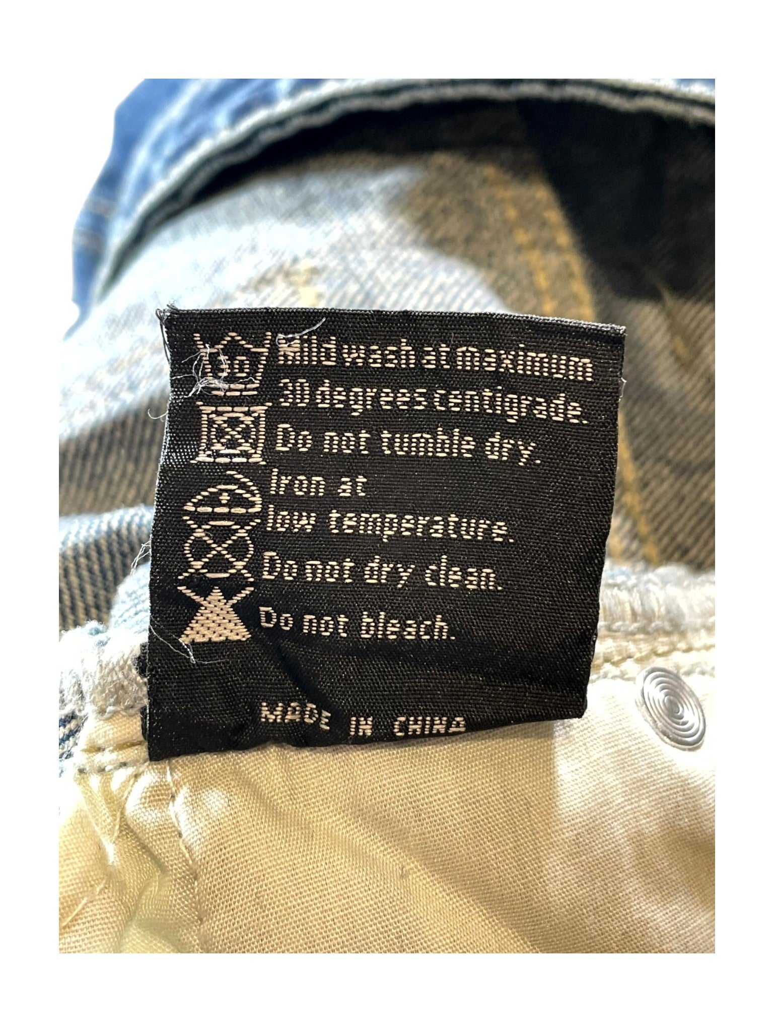 Who Decides War "Scripture" Dark Wash Jeans