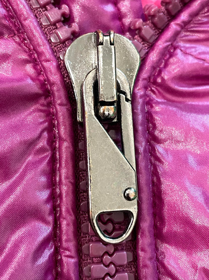 Moncler "Maya" Purple & Pink Puffer Coat