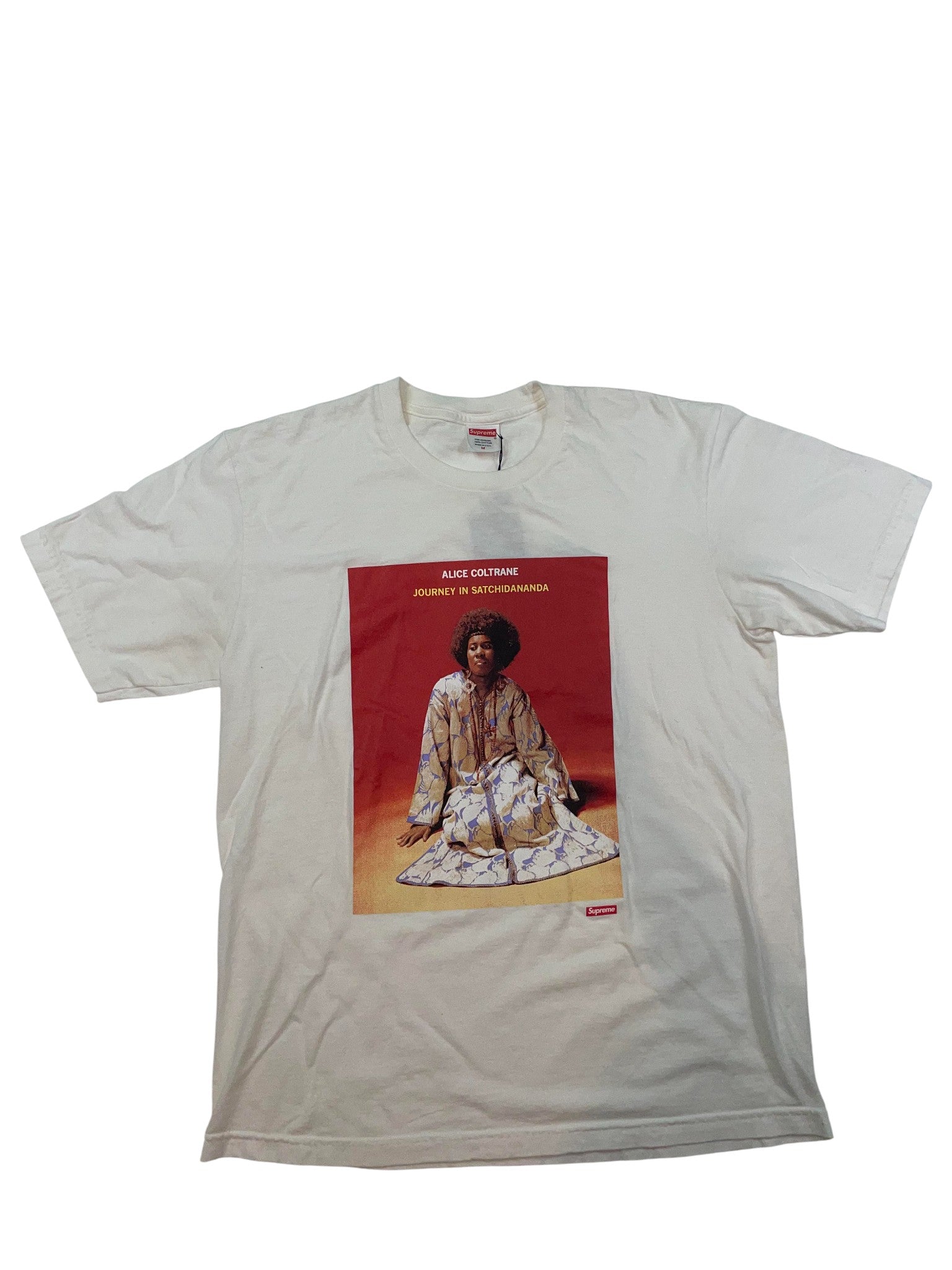 Supreme Alice Coltrane White Tee