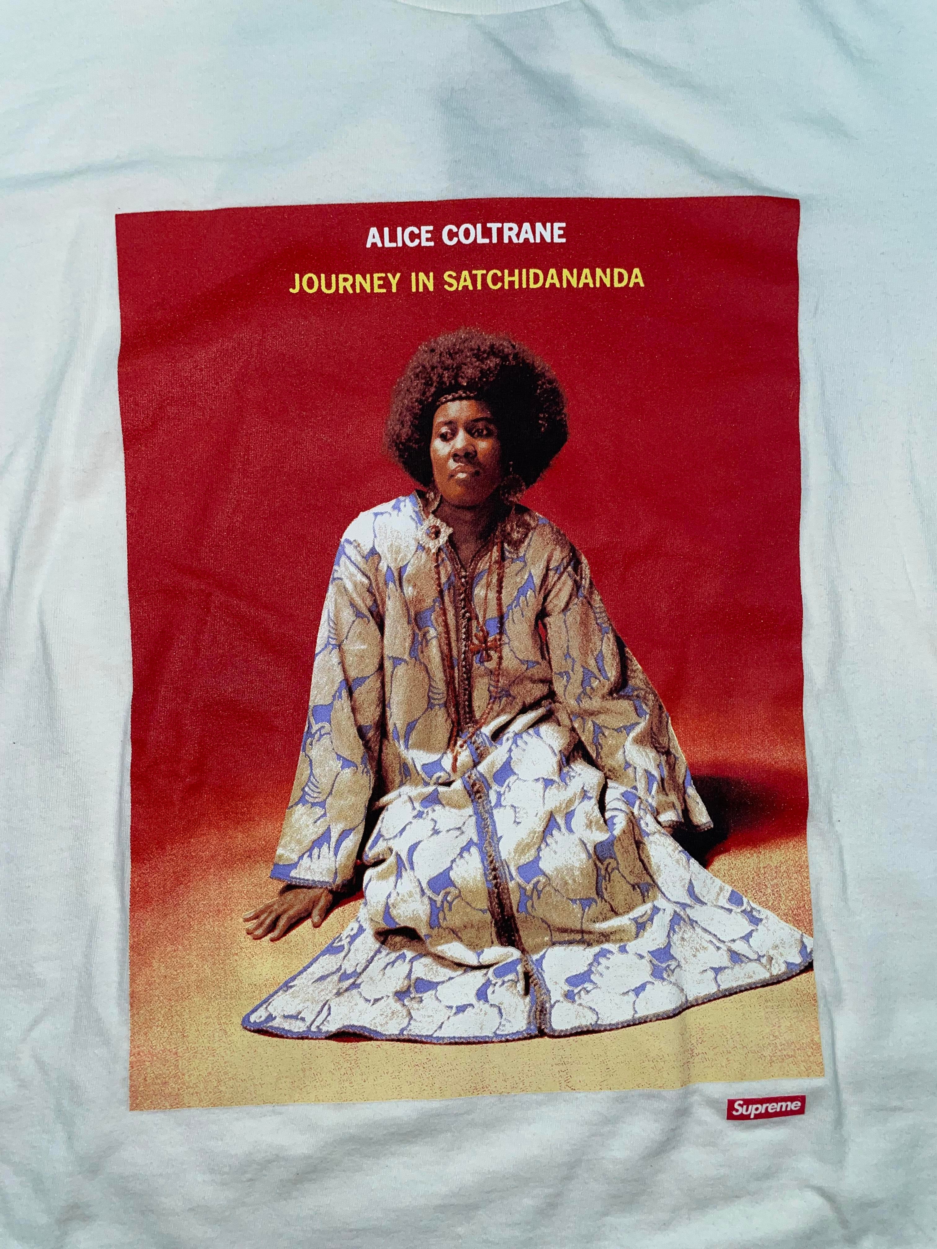 Supreme Alice Coltrane White Tee