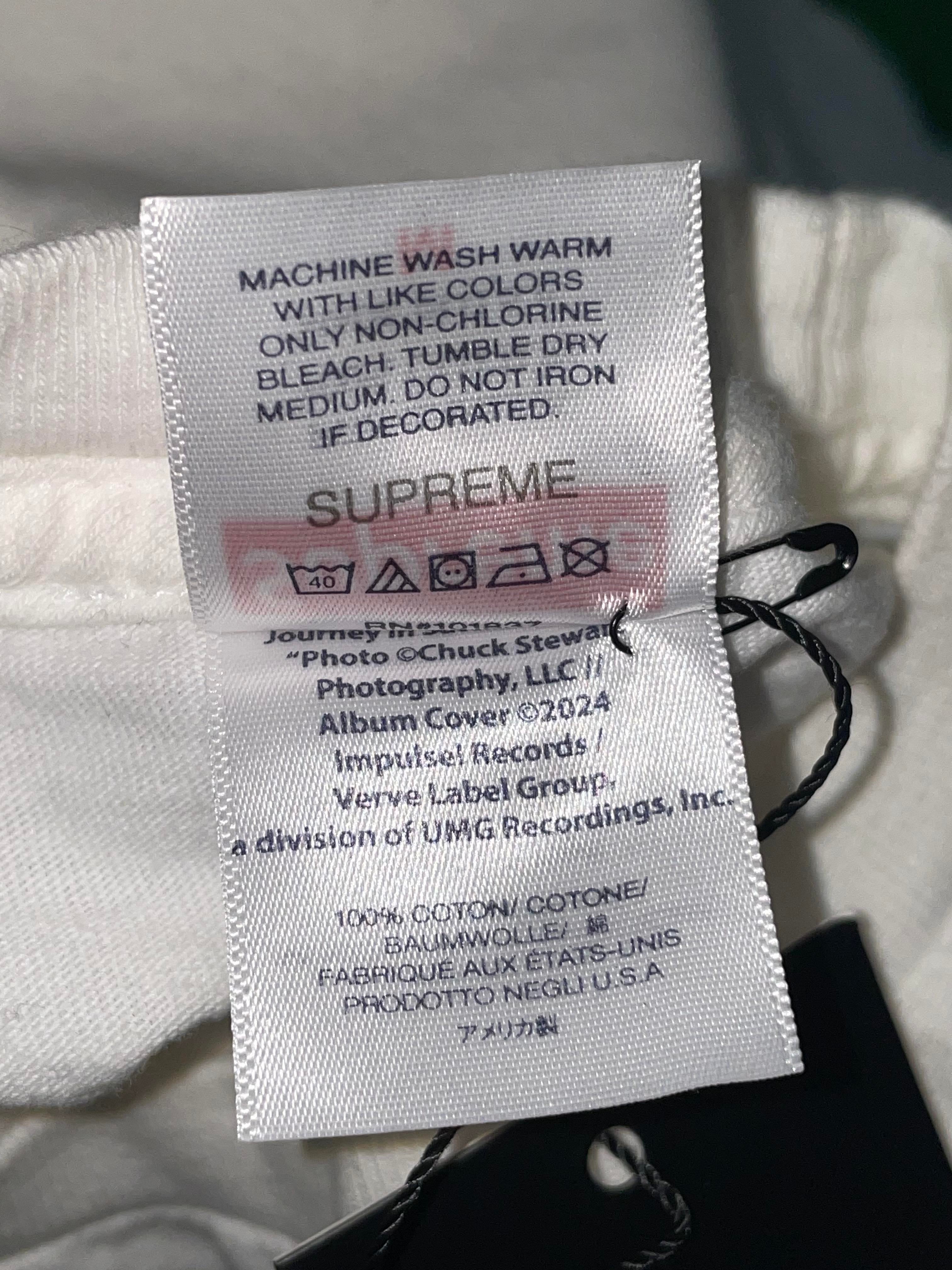 Supreme Alice Coltrane White Tee