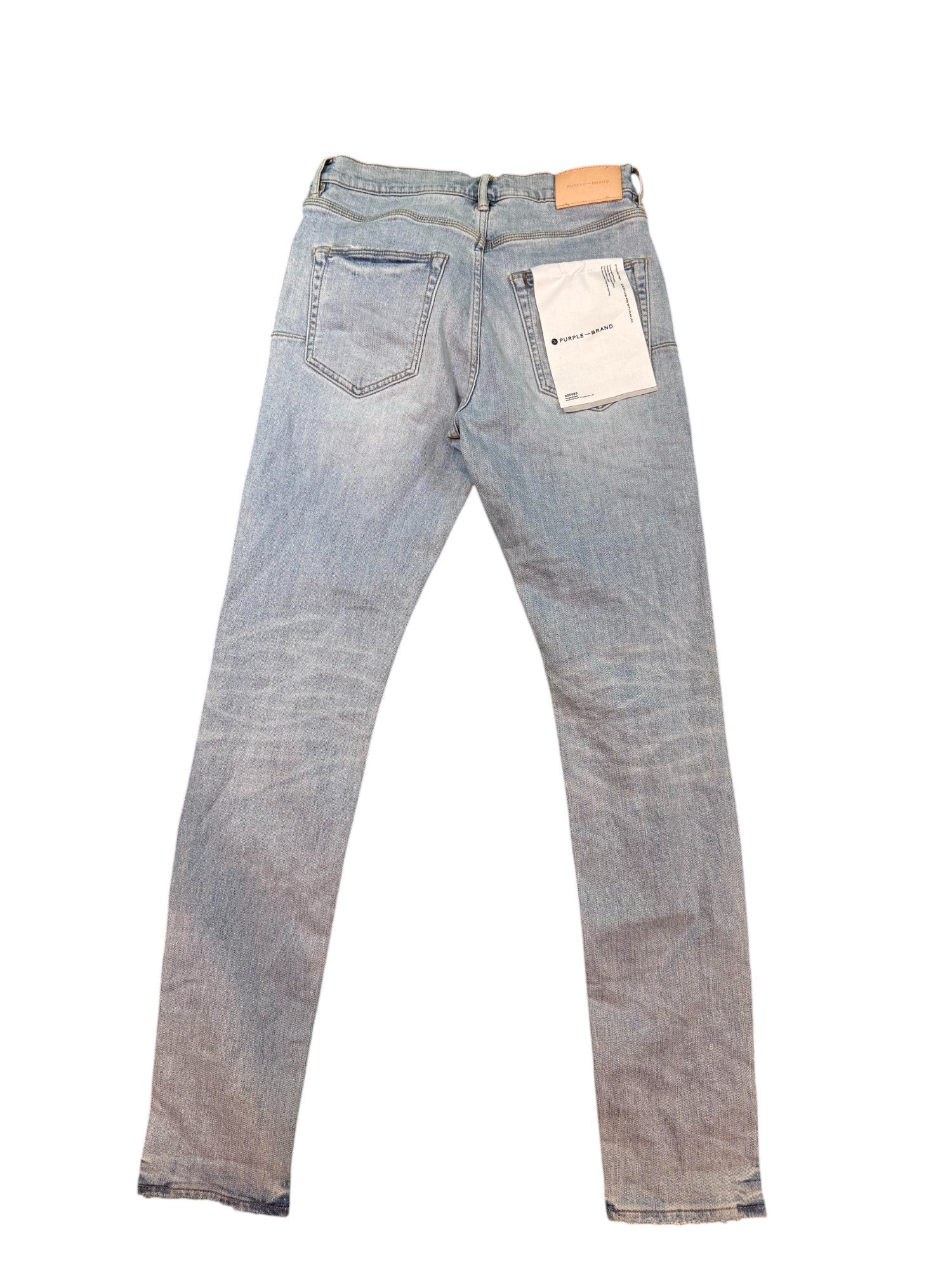 Purple Brand 'Halftone Worldmark' Light Wash Jeans
