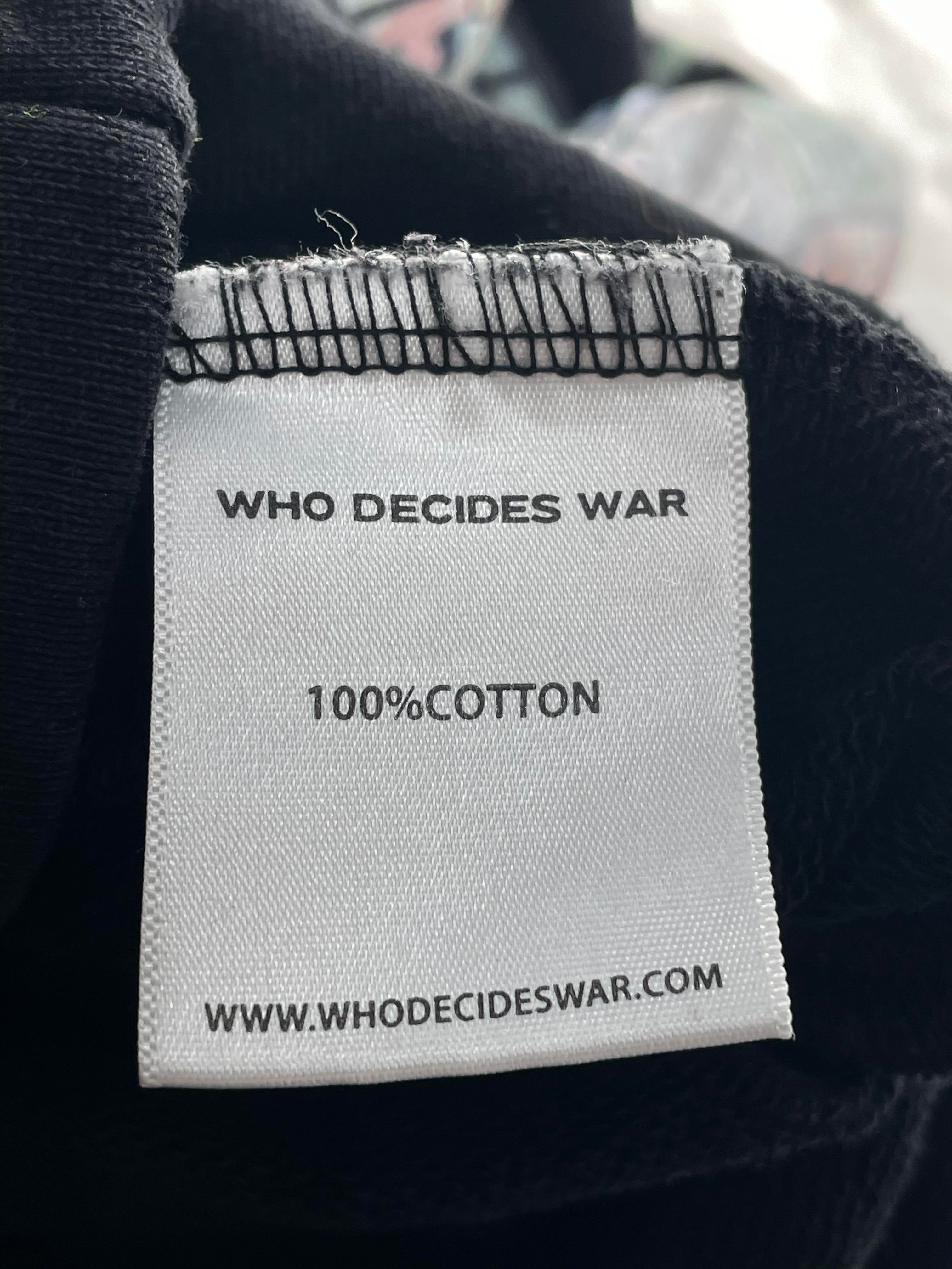 Who Decides War Politics As Usual Hoodie