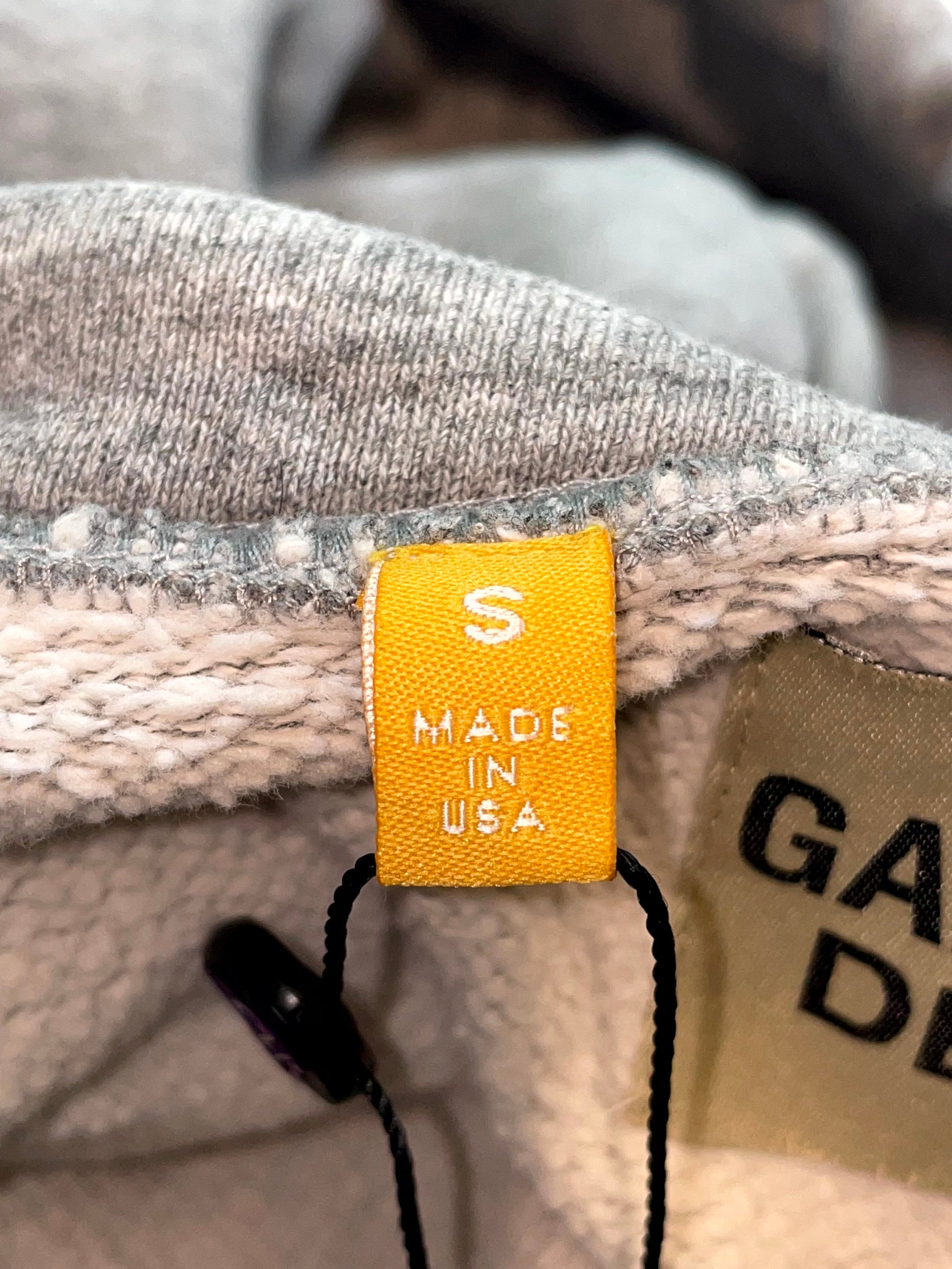 Gallery Dept Chest Logo Grey Hoodie