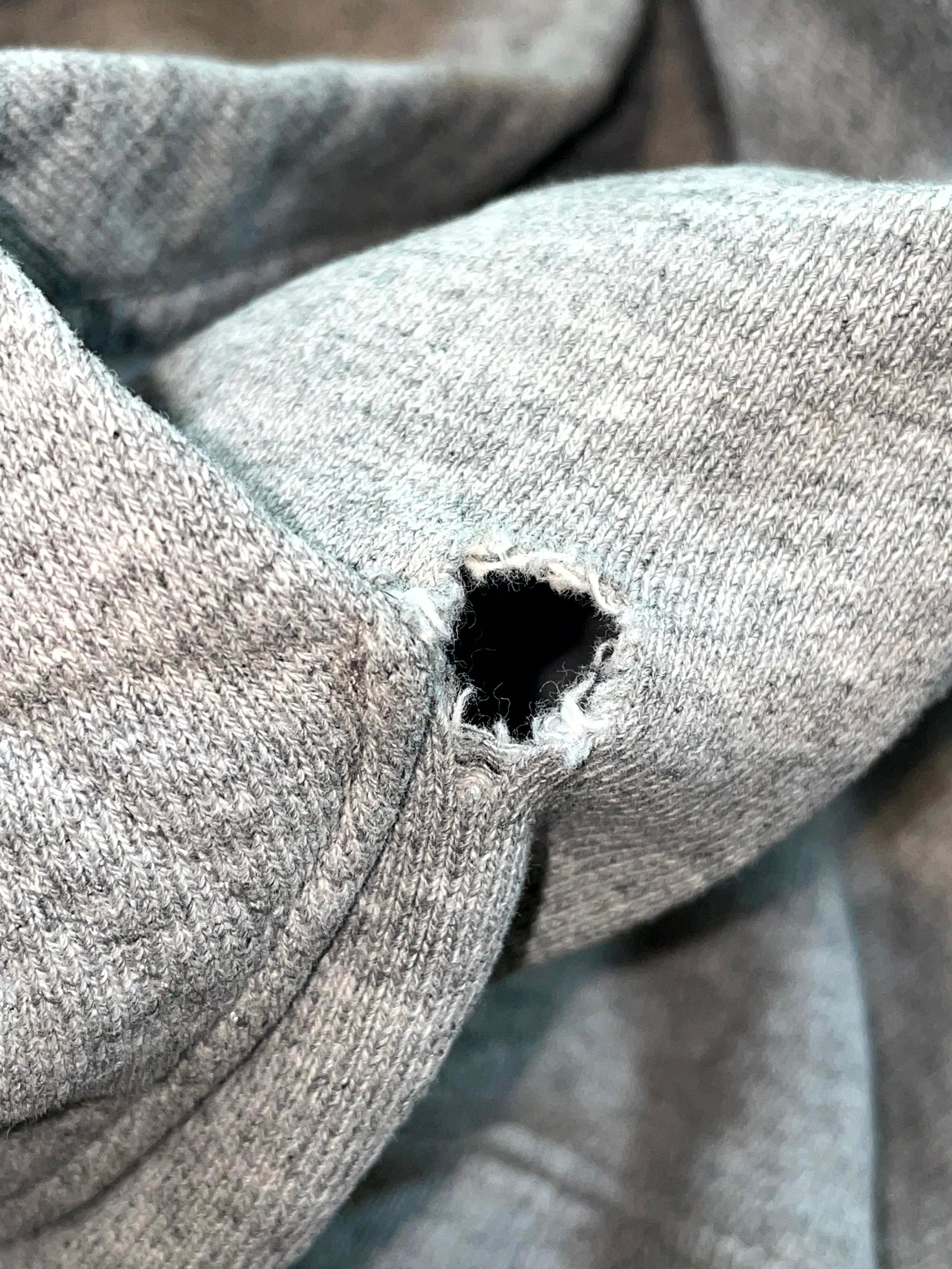 Gallery Dept Chest Logo Grey Hoodie