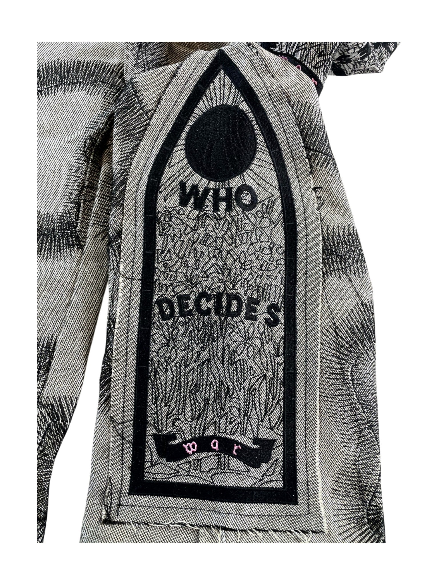 Who Decides War "Chrome Fusion" Denim Gray Jeans