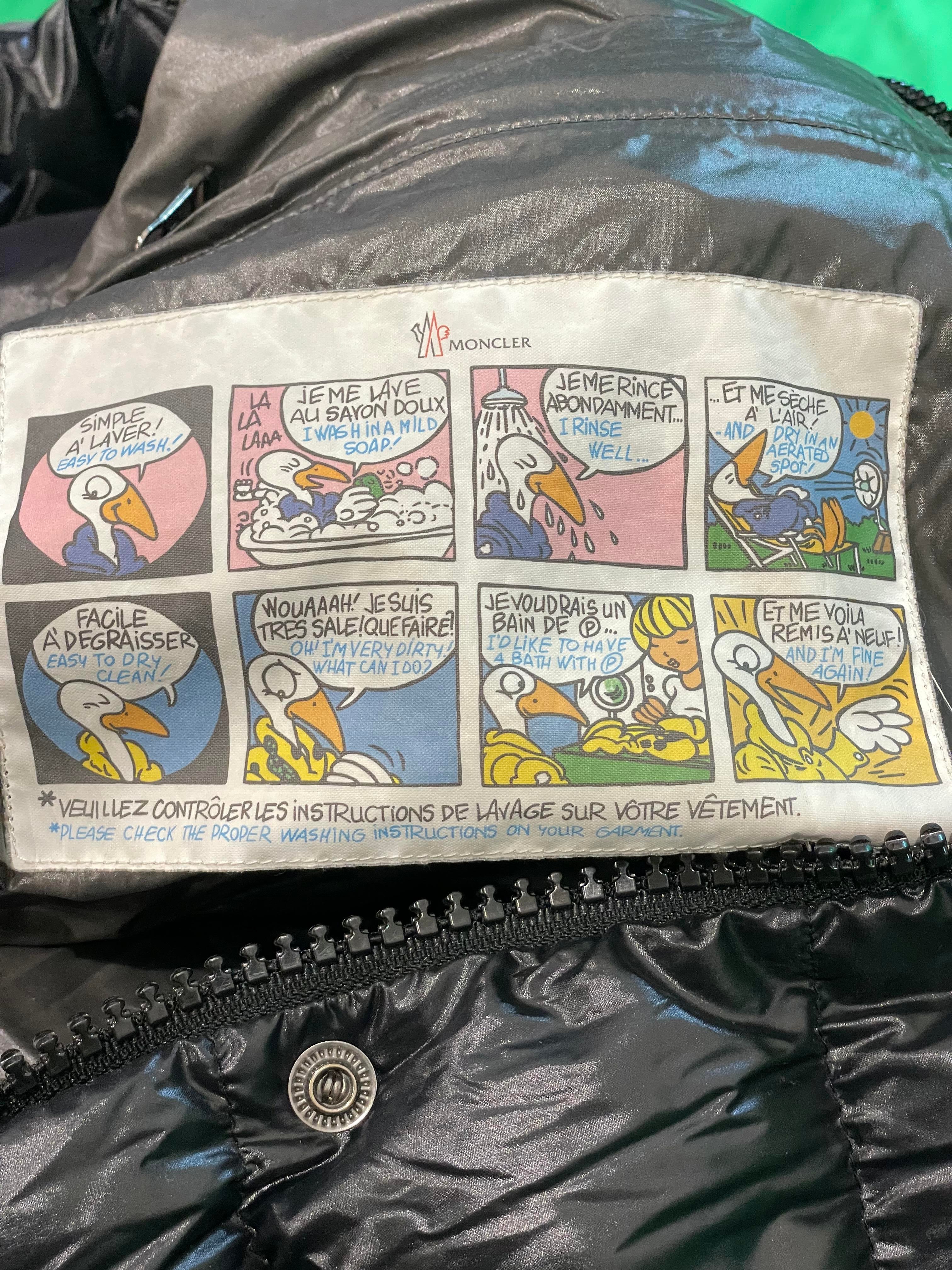 Moncler Black Puffer Vest