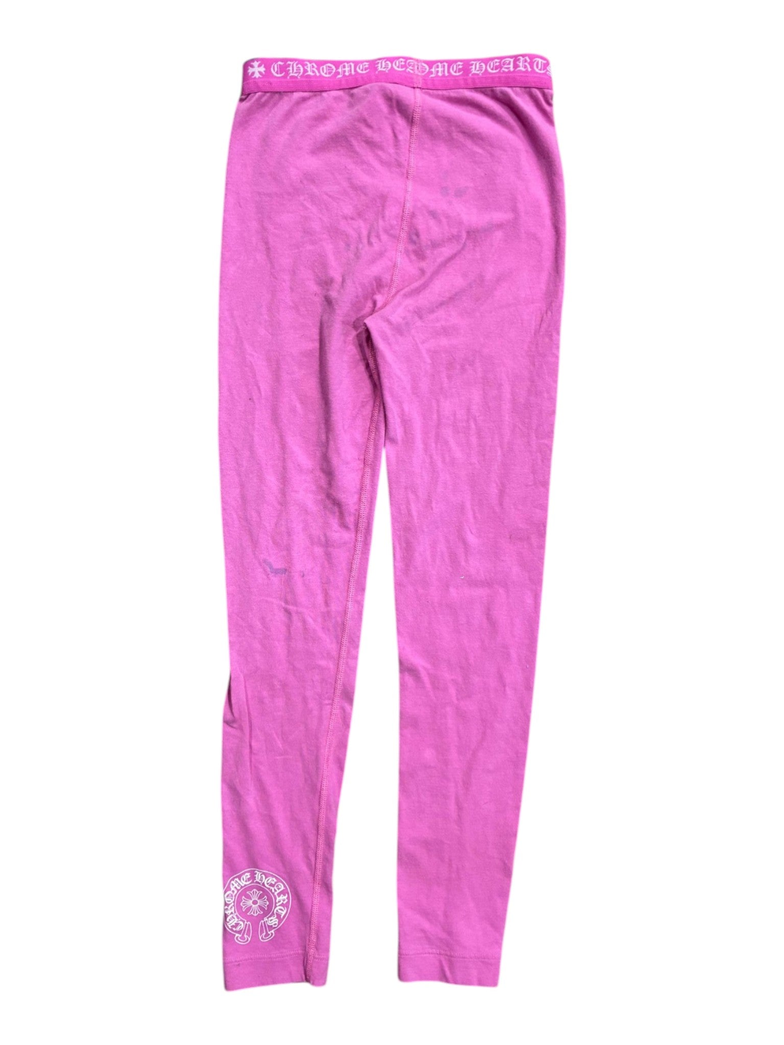 Chrome Hearts OG Horseshoe Pink Leggings