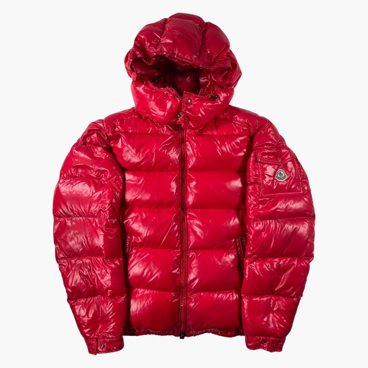 Moncler Maya Red Puffer Jacket